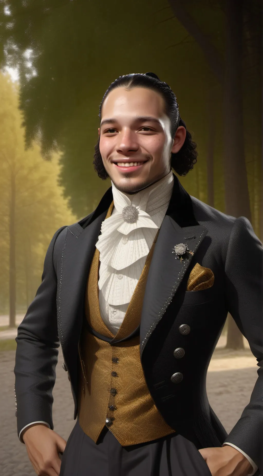 ai character: John Lauren’s background