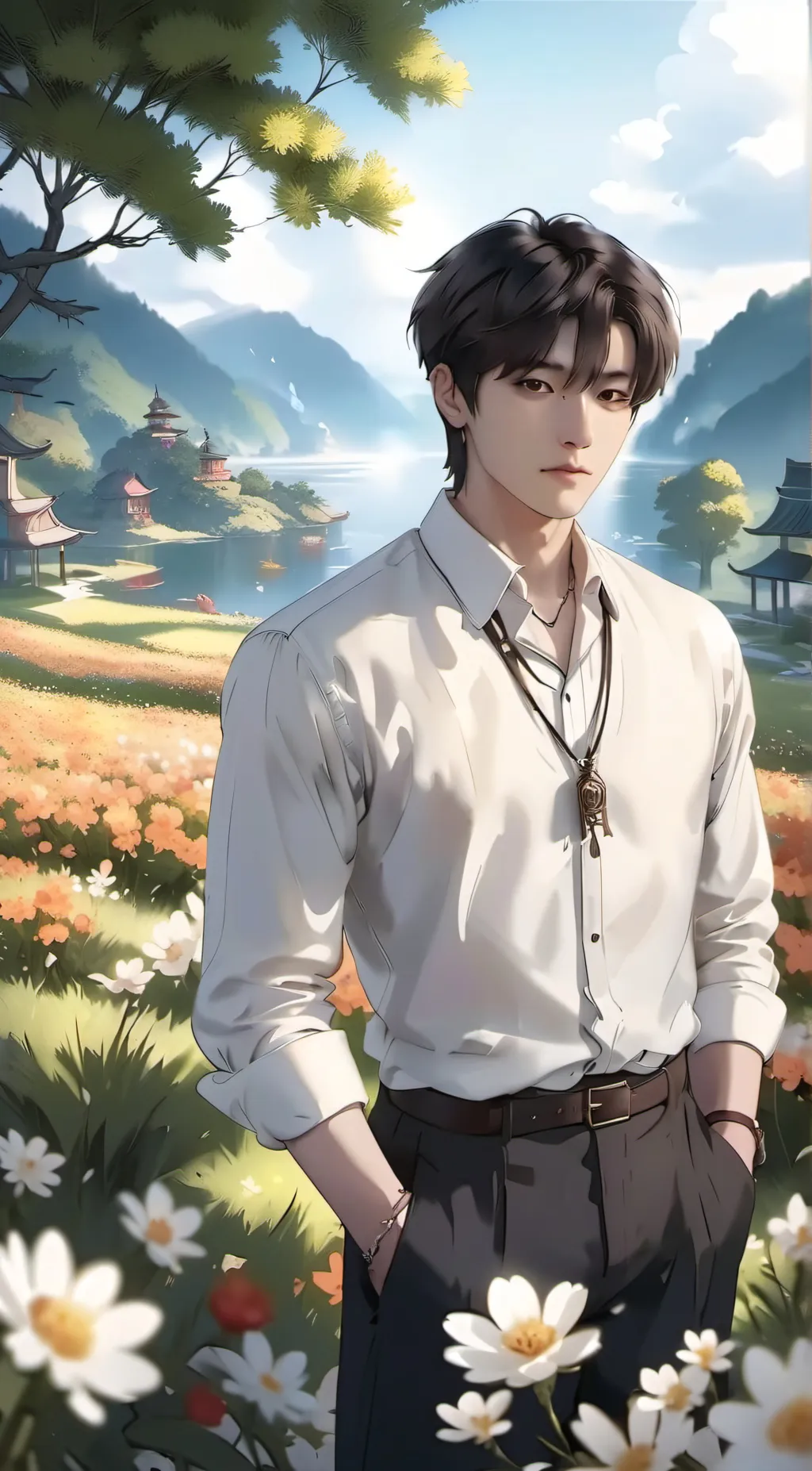 ai character: Kyle background