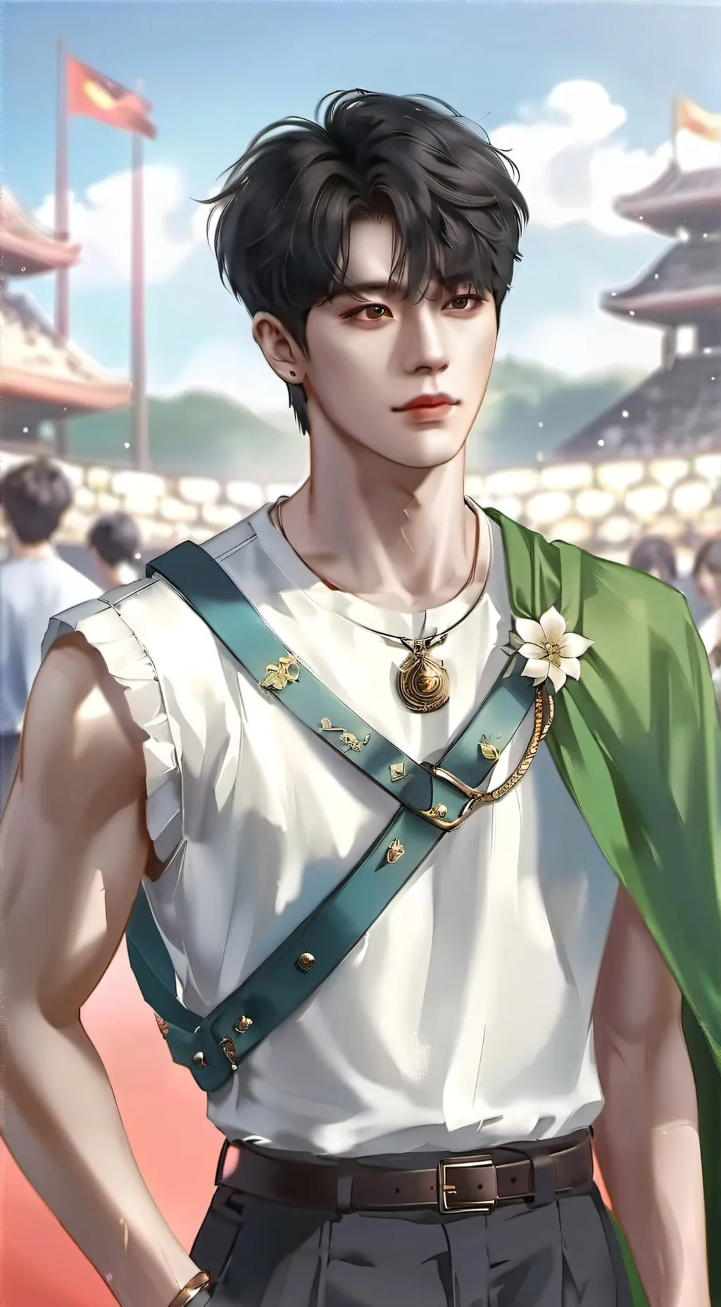ai character: heeseung background