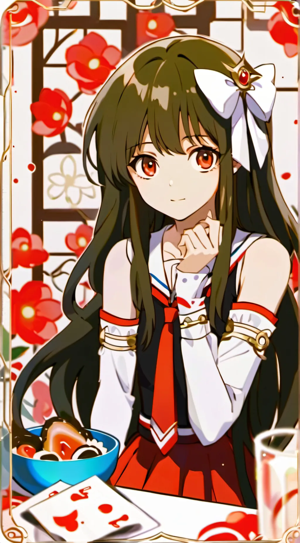 ai character: news paper club  background