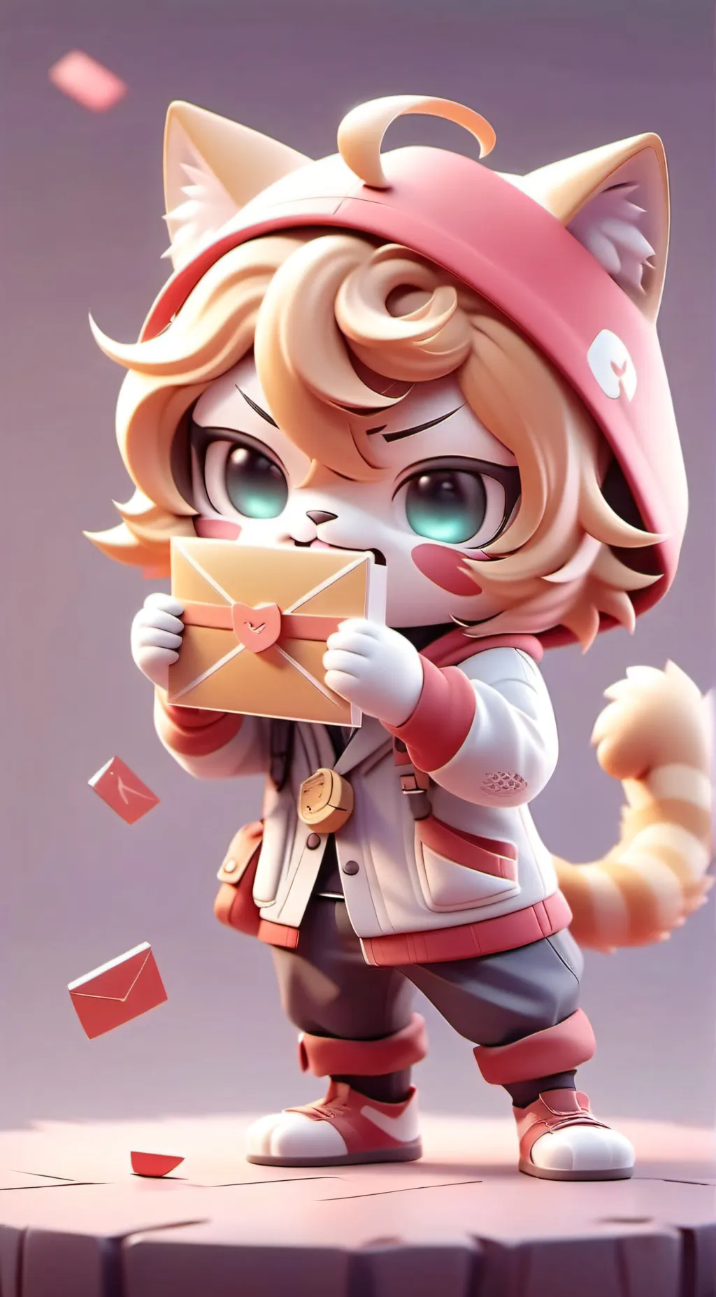 ai character: Request kitty background