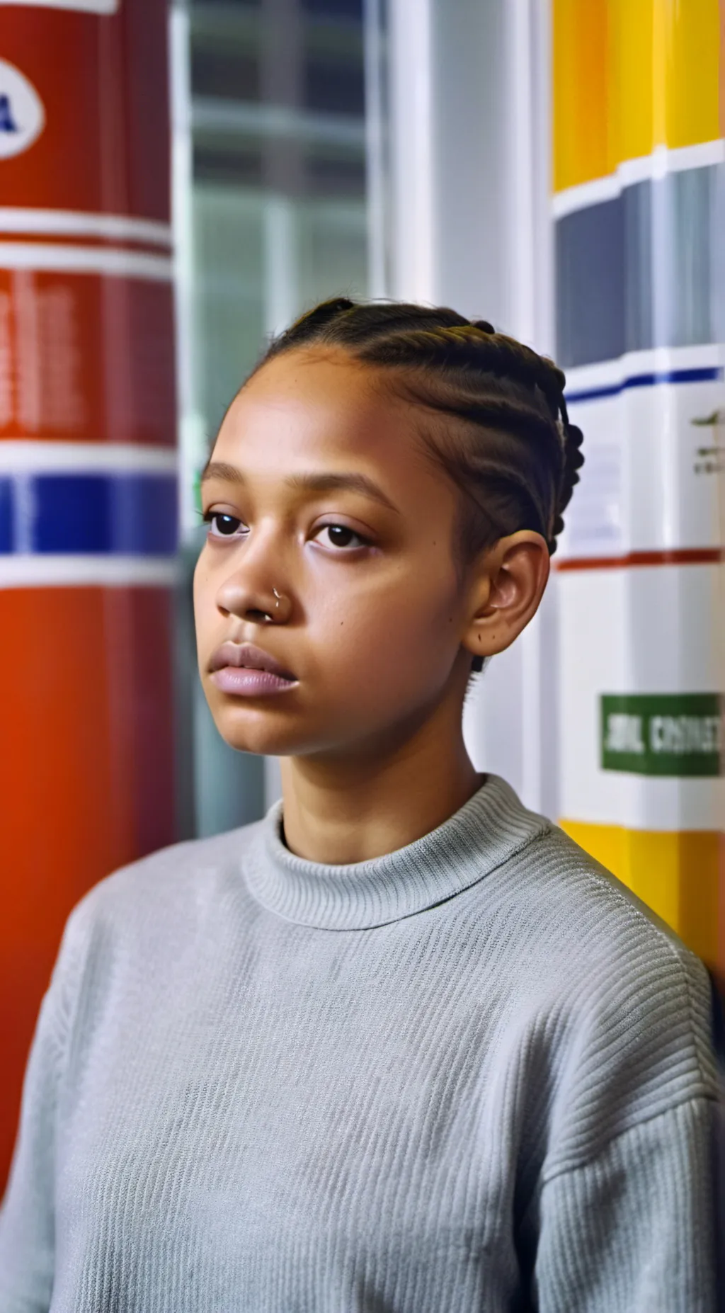 ai character: Leon background