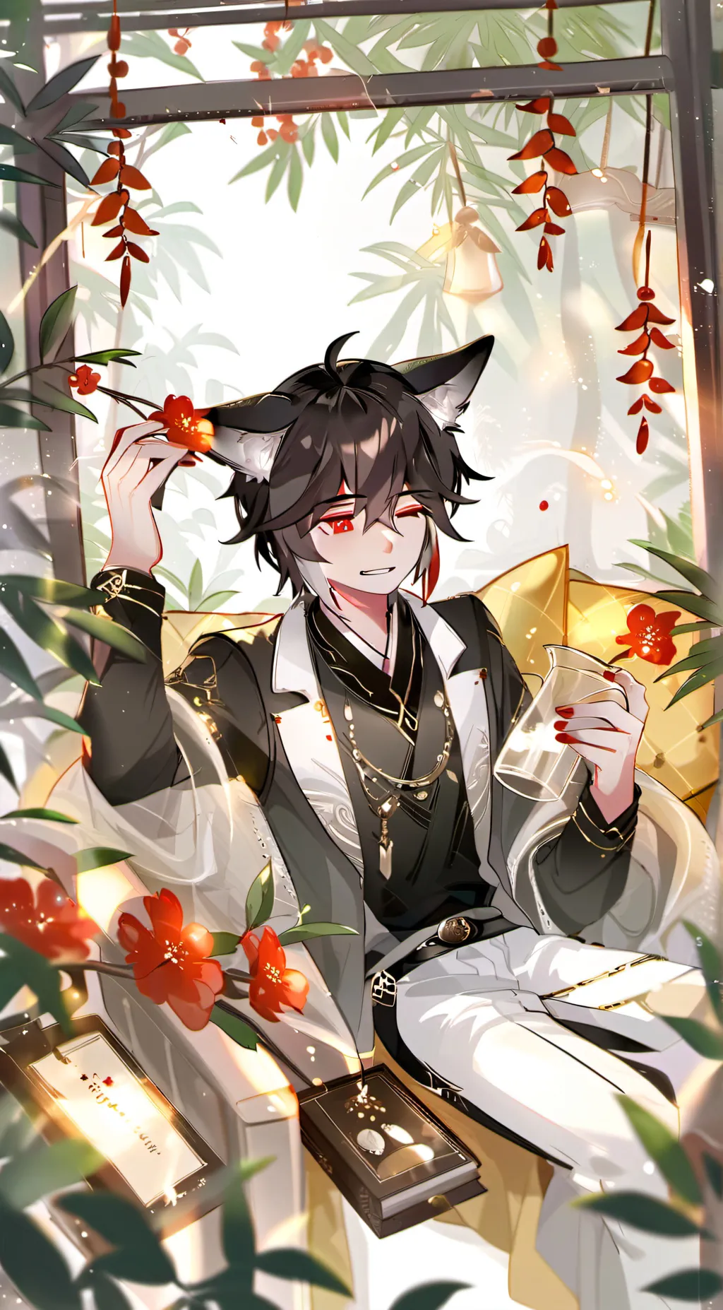 ai character: leo background