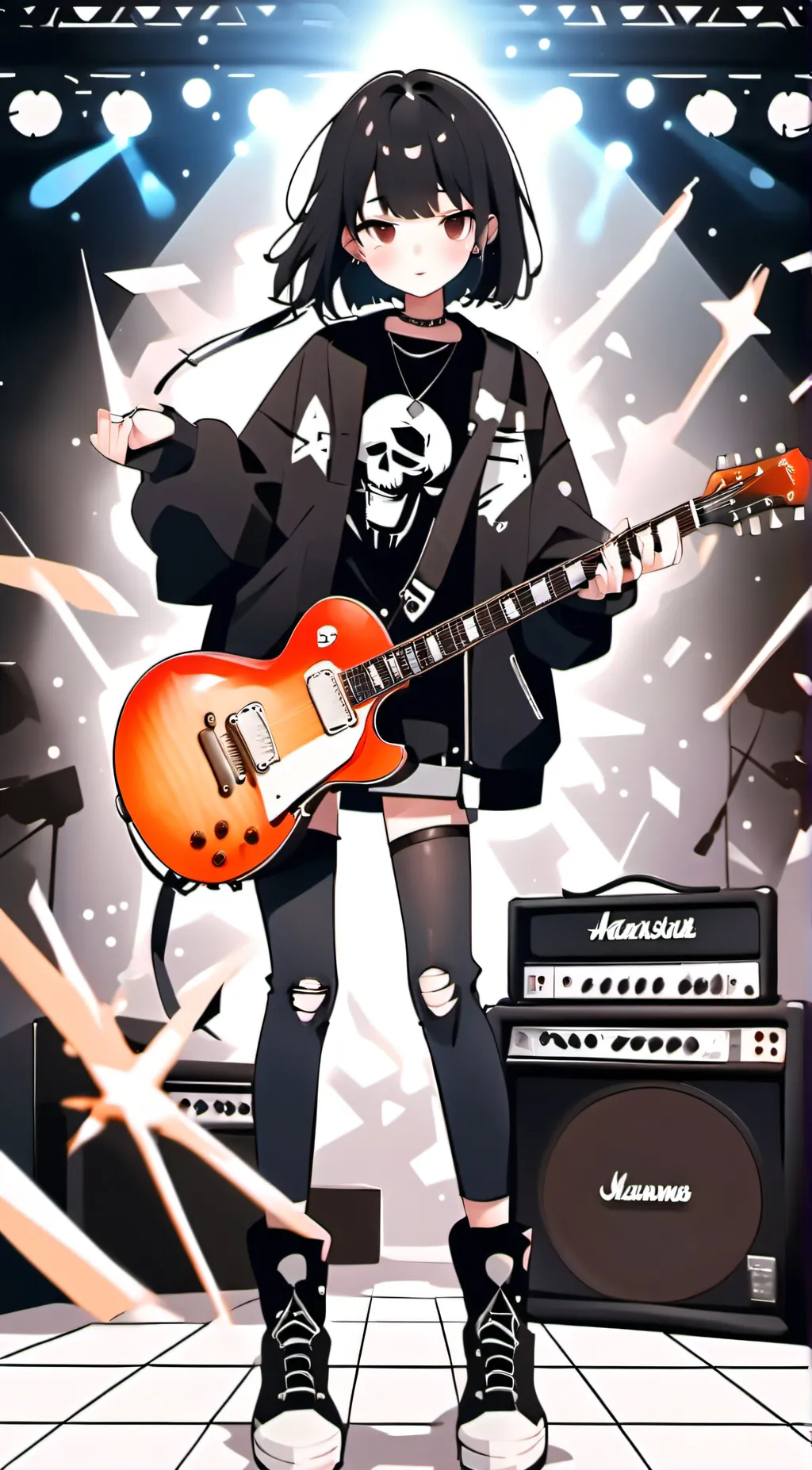 ai character: mha competition  background