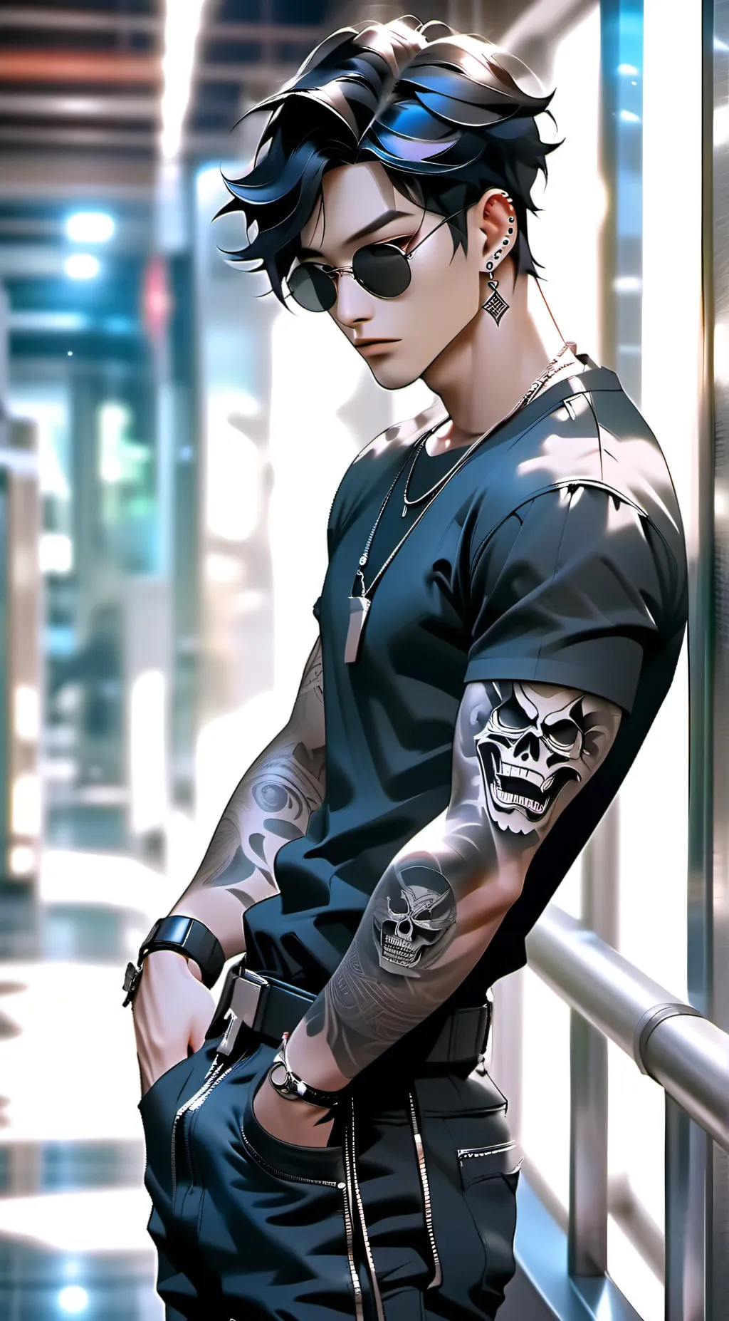 ai character: Kenji Zhou background