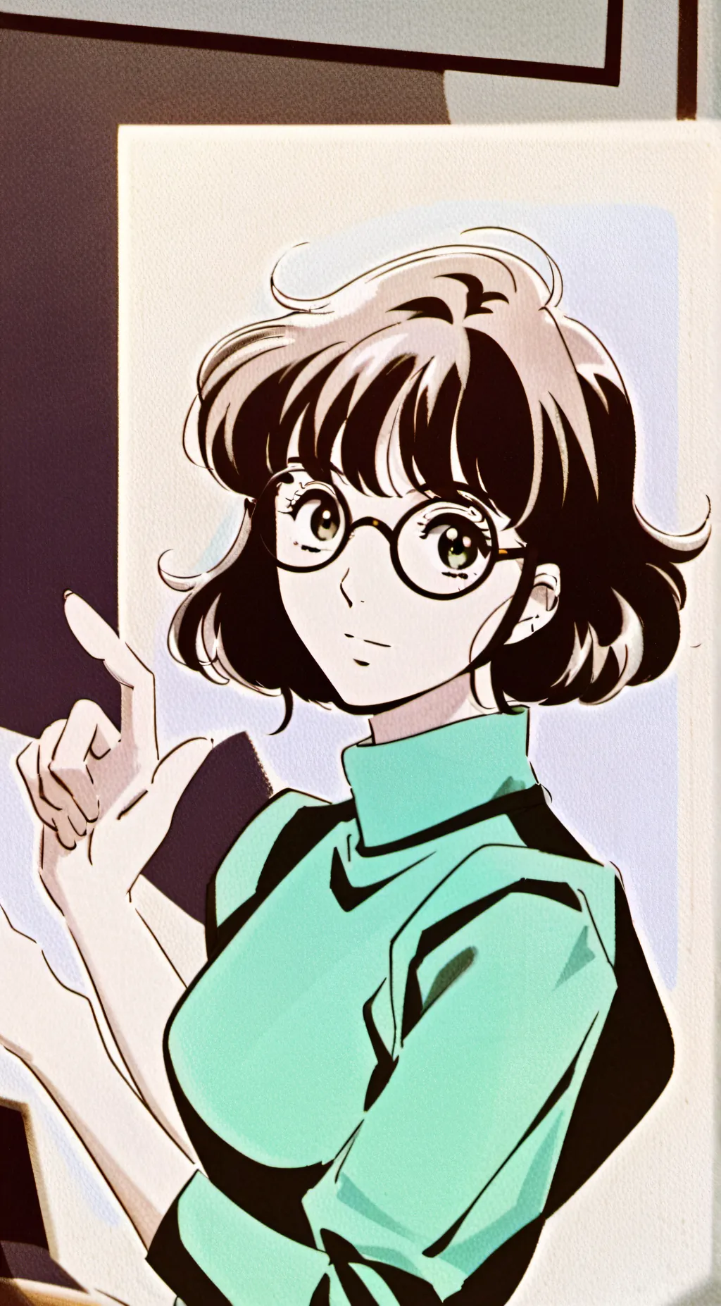 ai character: Lisa Loud  background