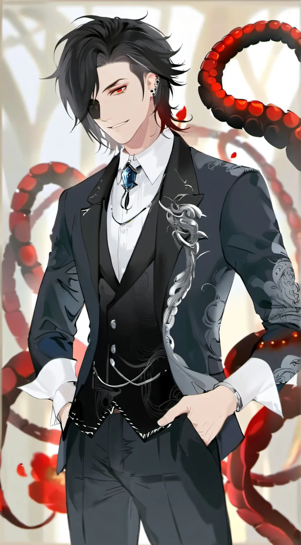 ai character: Addiskon background