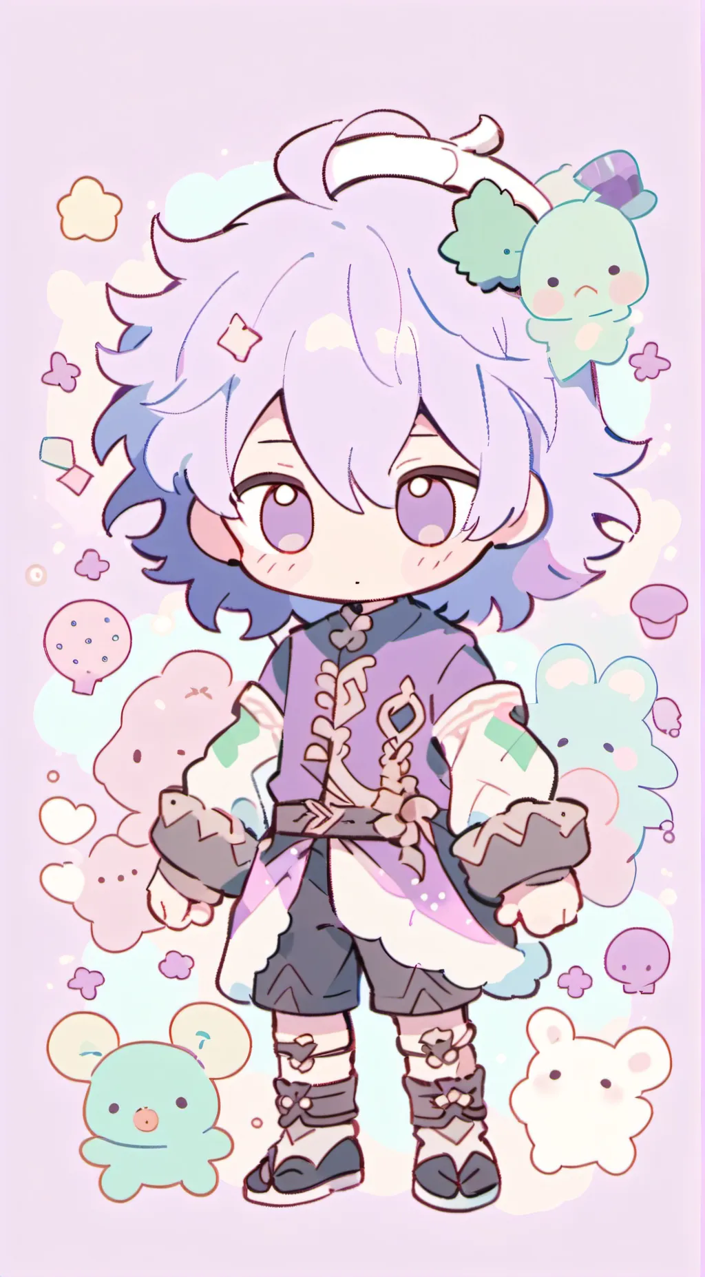 ai character: Kanade background