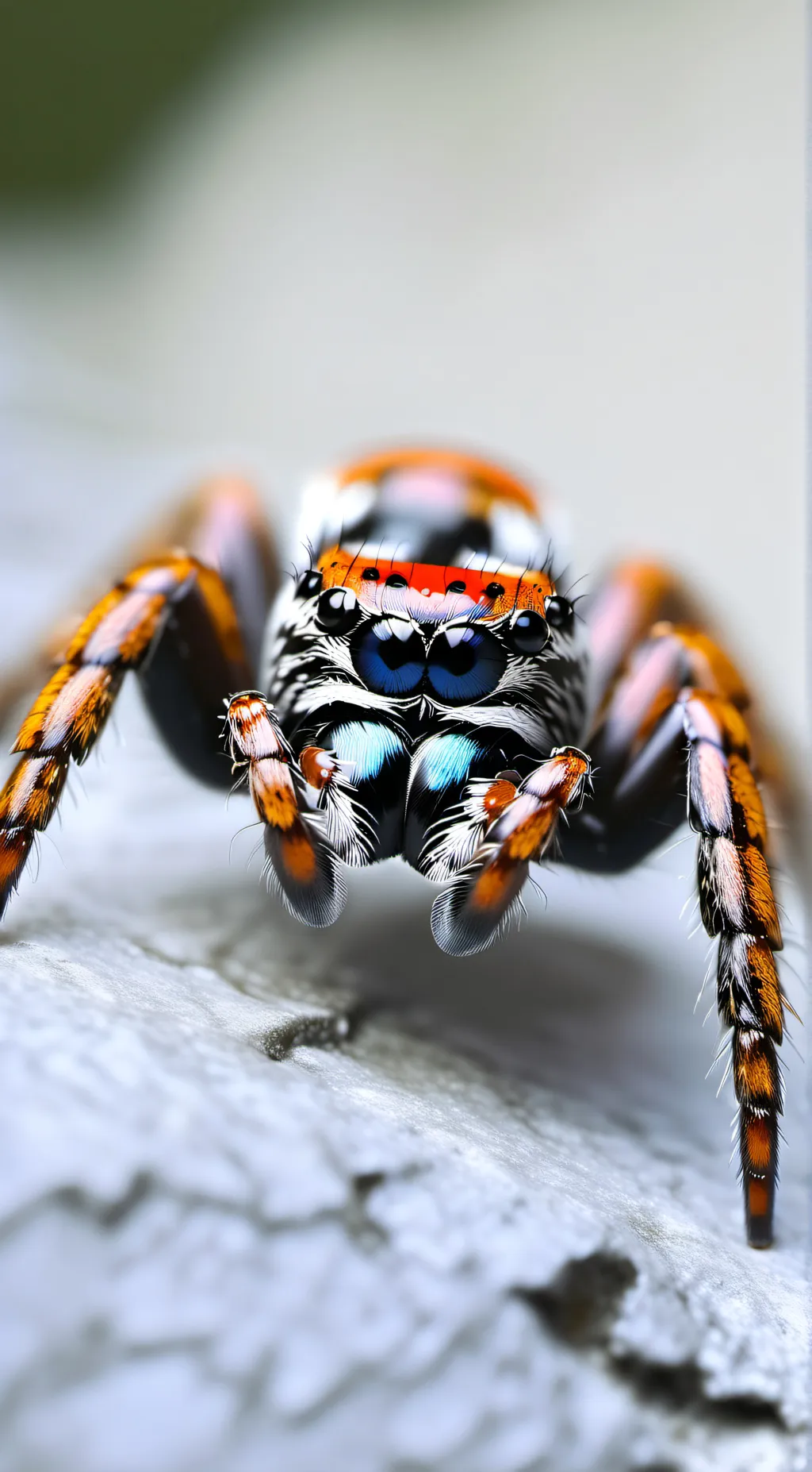 ai character: Jumpy background