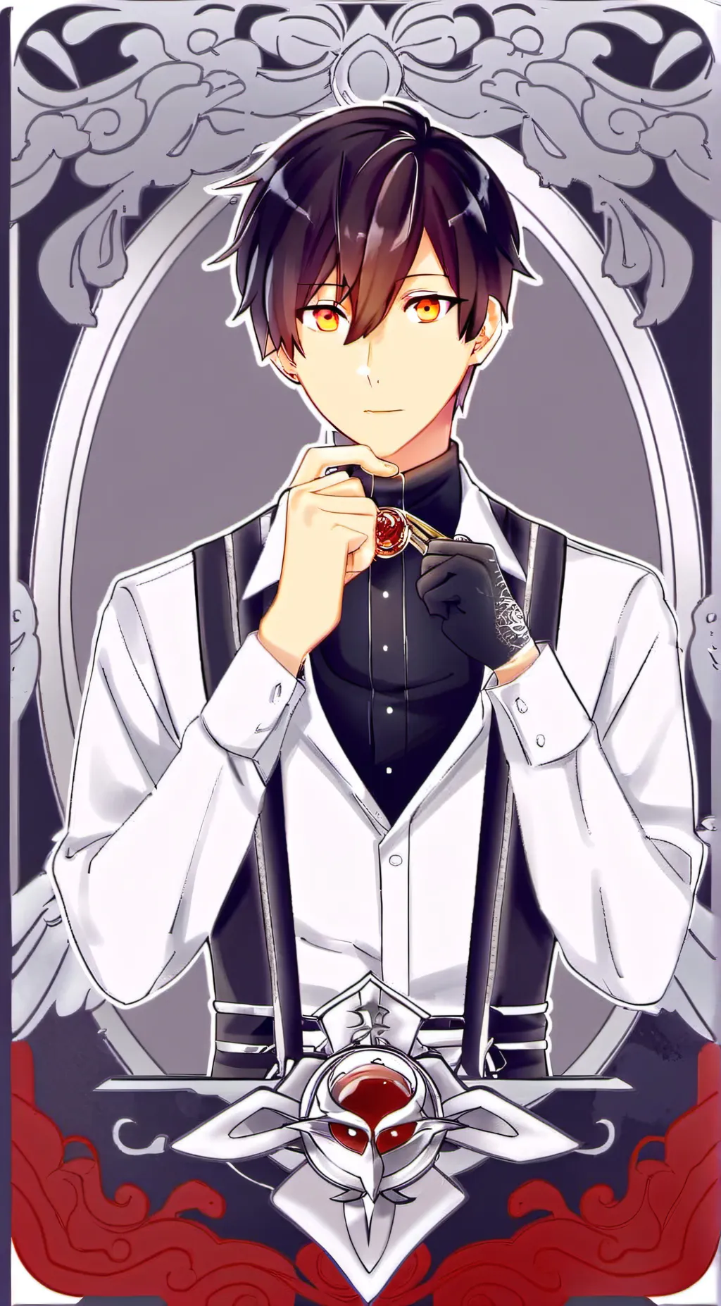 ai character: Aaron background