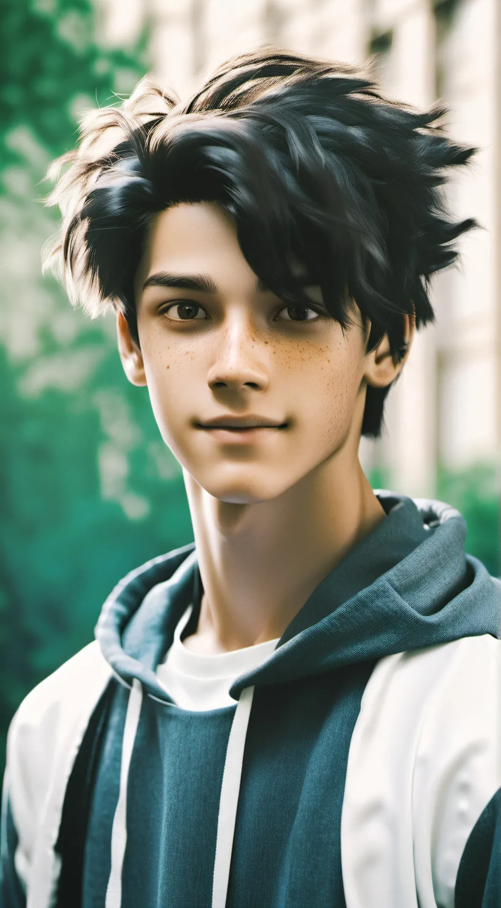 ai character: Parker background