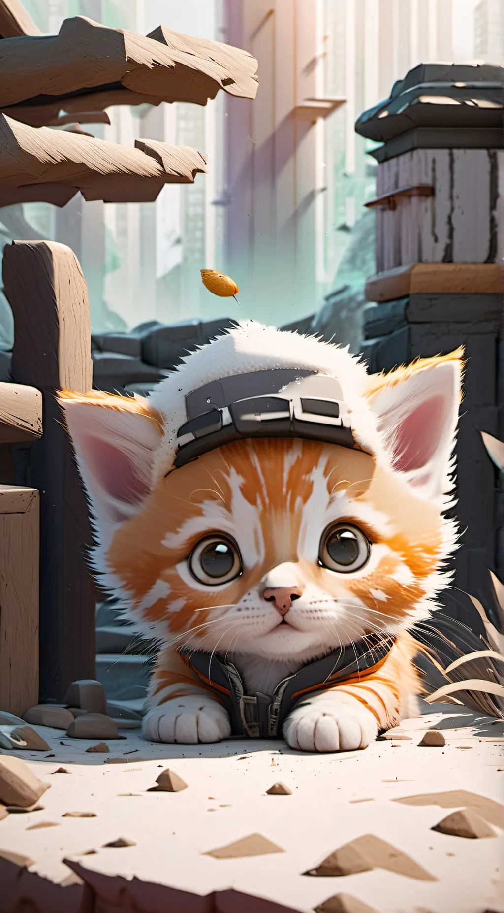 ai character: Misty background