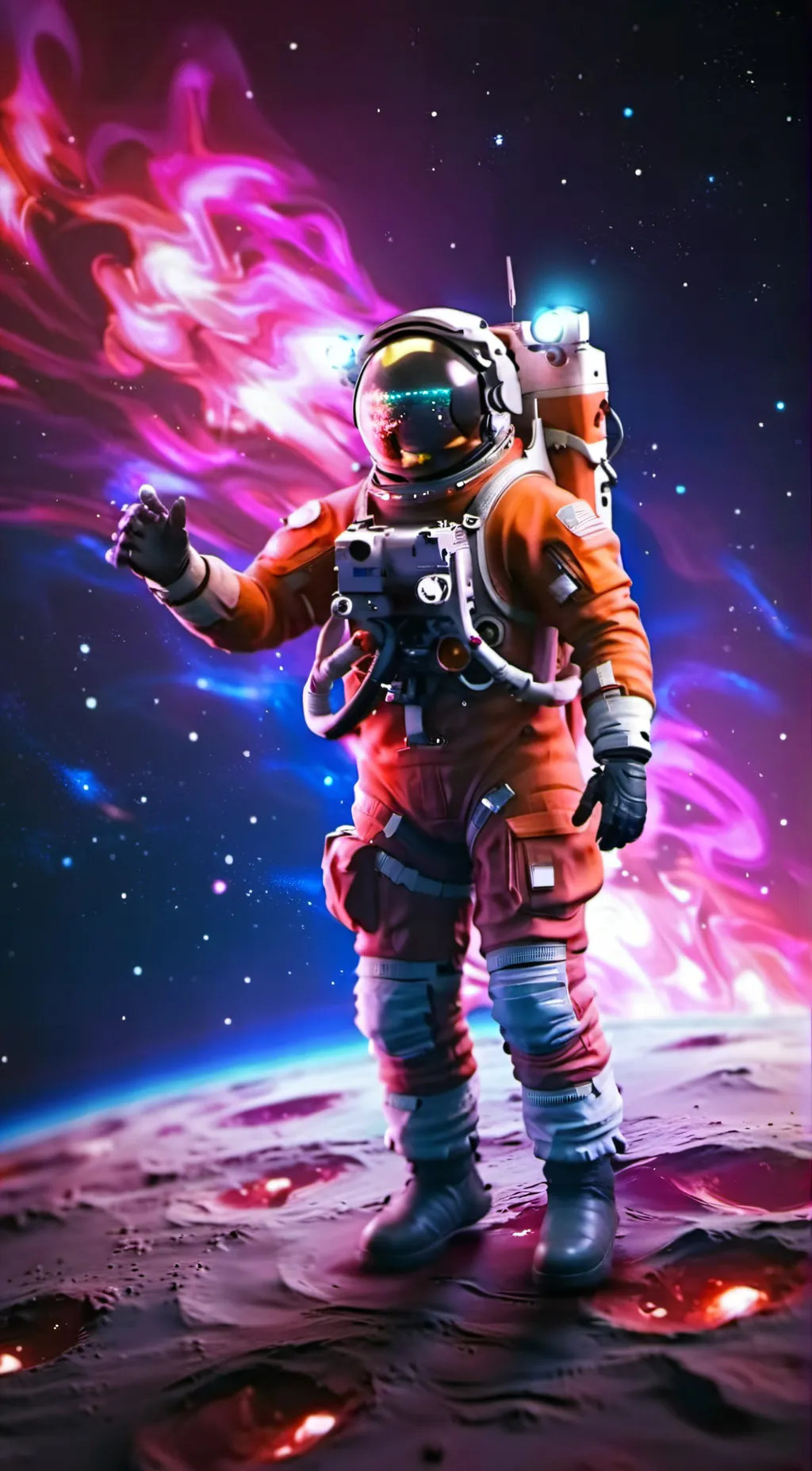 ai character: The forgotten one background