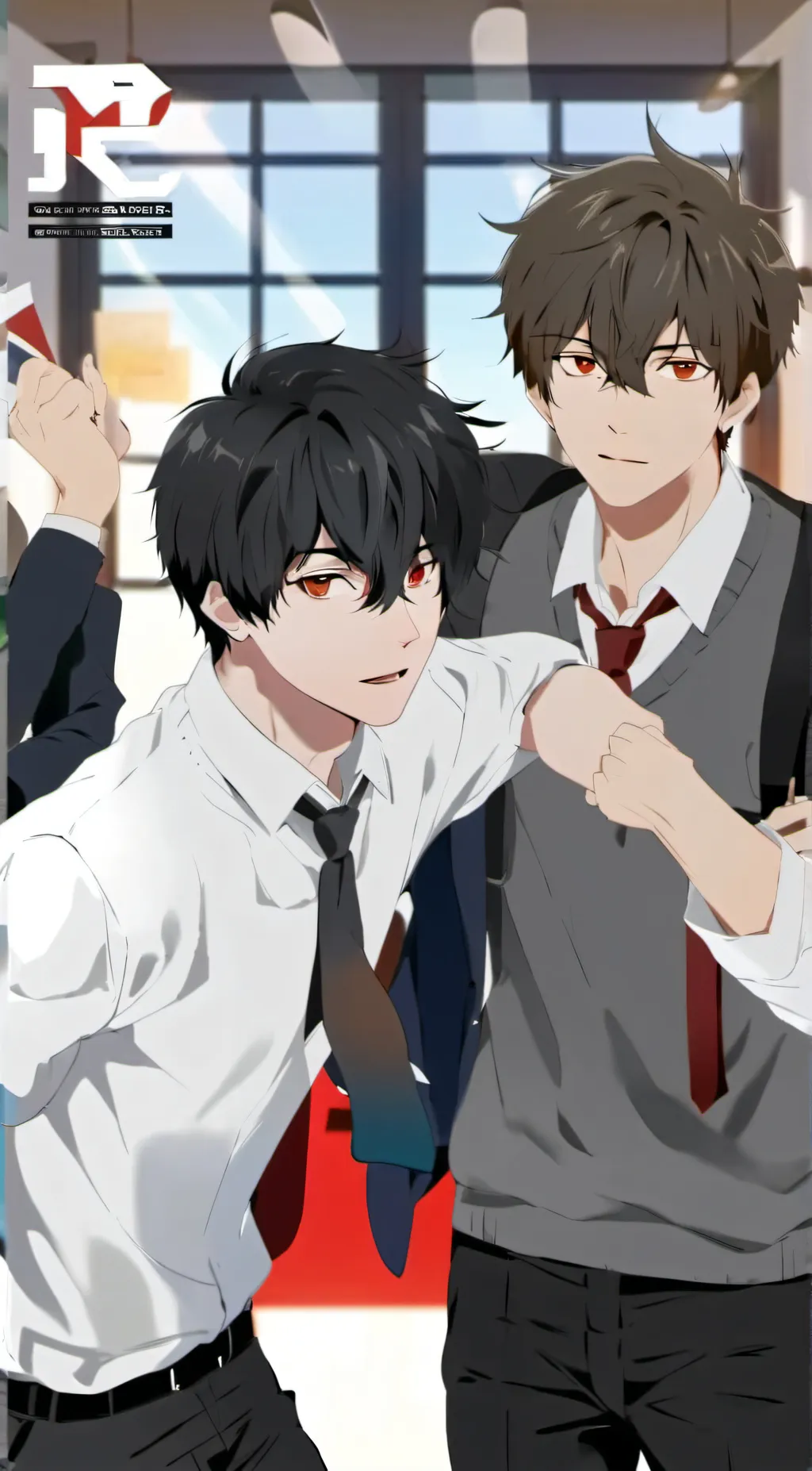 ai character: James and Gabe background