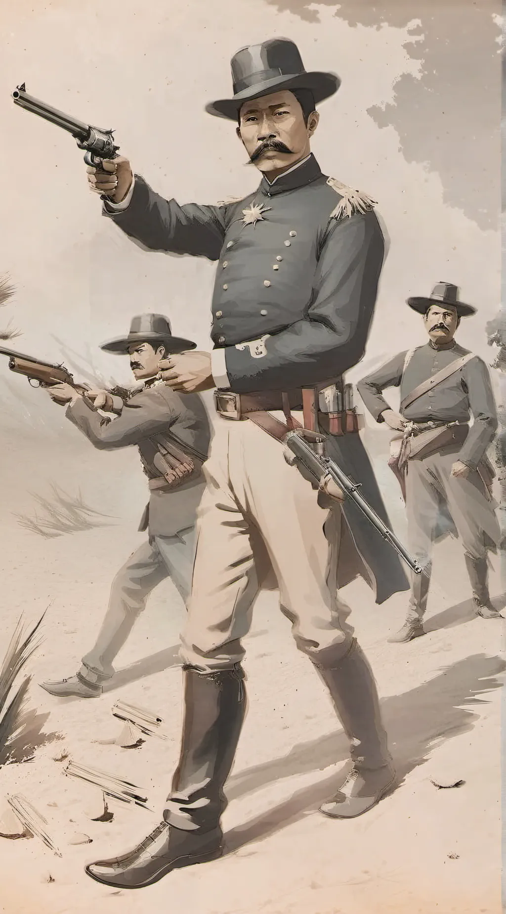 ai character: Philippine revolut background