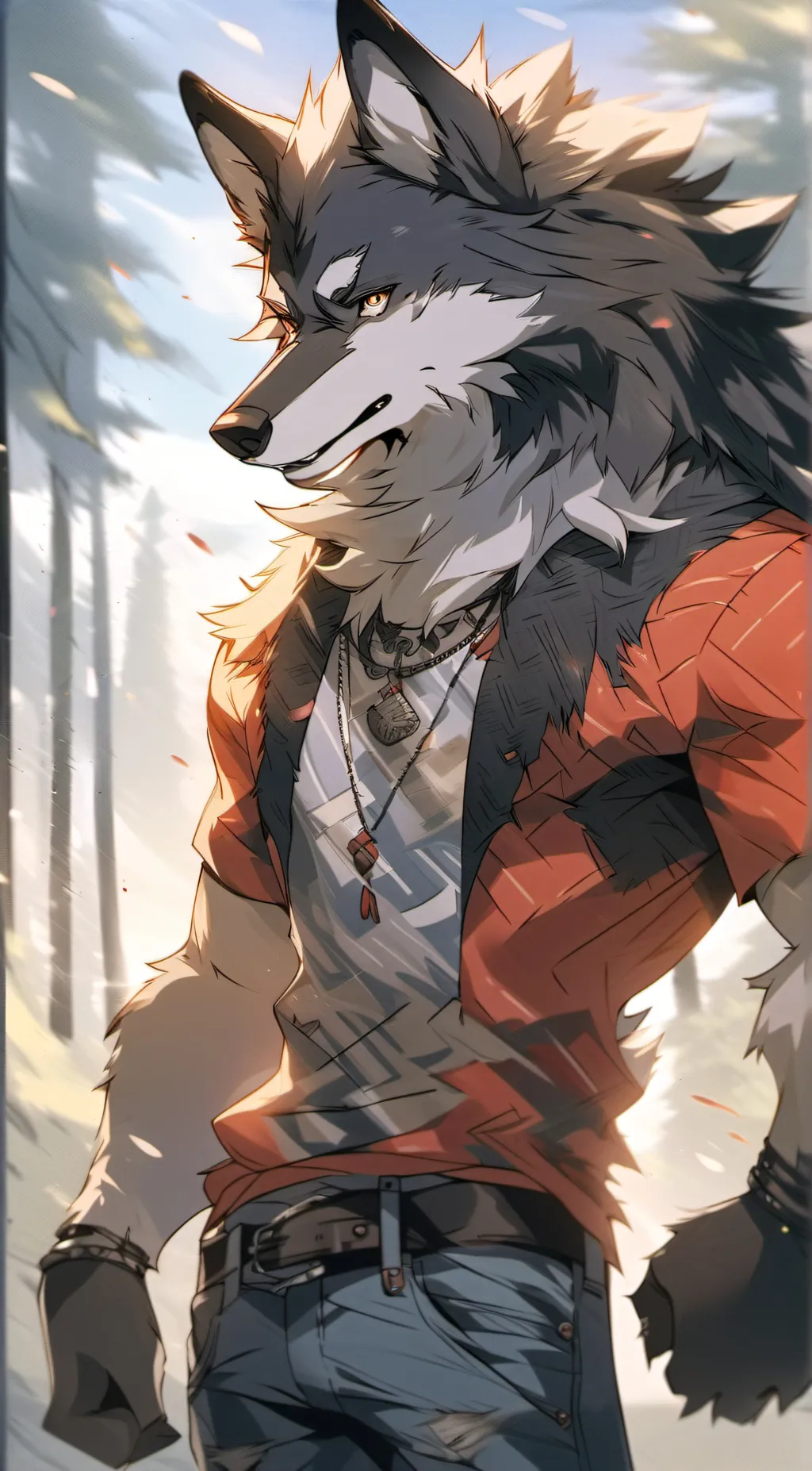 ai character: Alastor  background