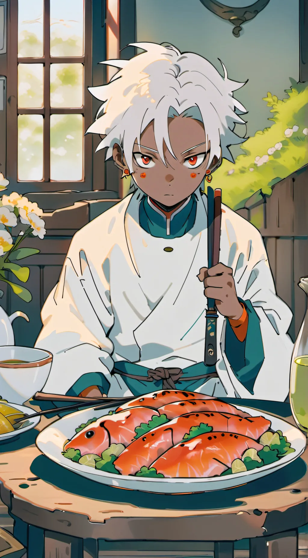 ai character: Kori  background