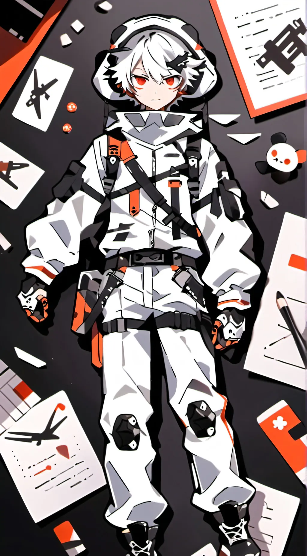 ai character: Uzi info background