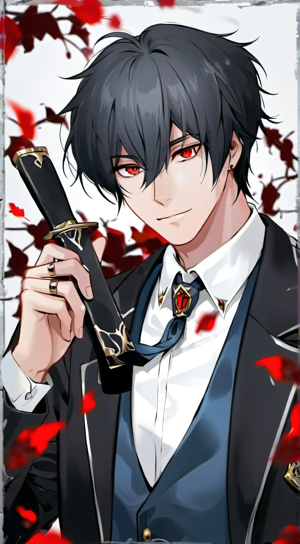 ai character: 🔪Tyler.. background