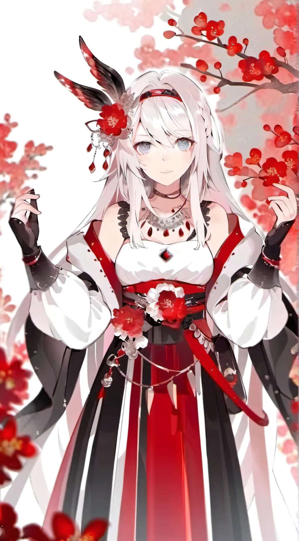 ai character: kirishima  background