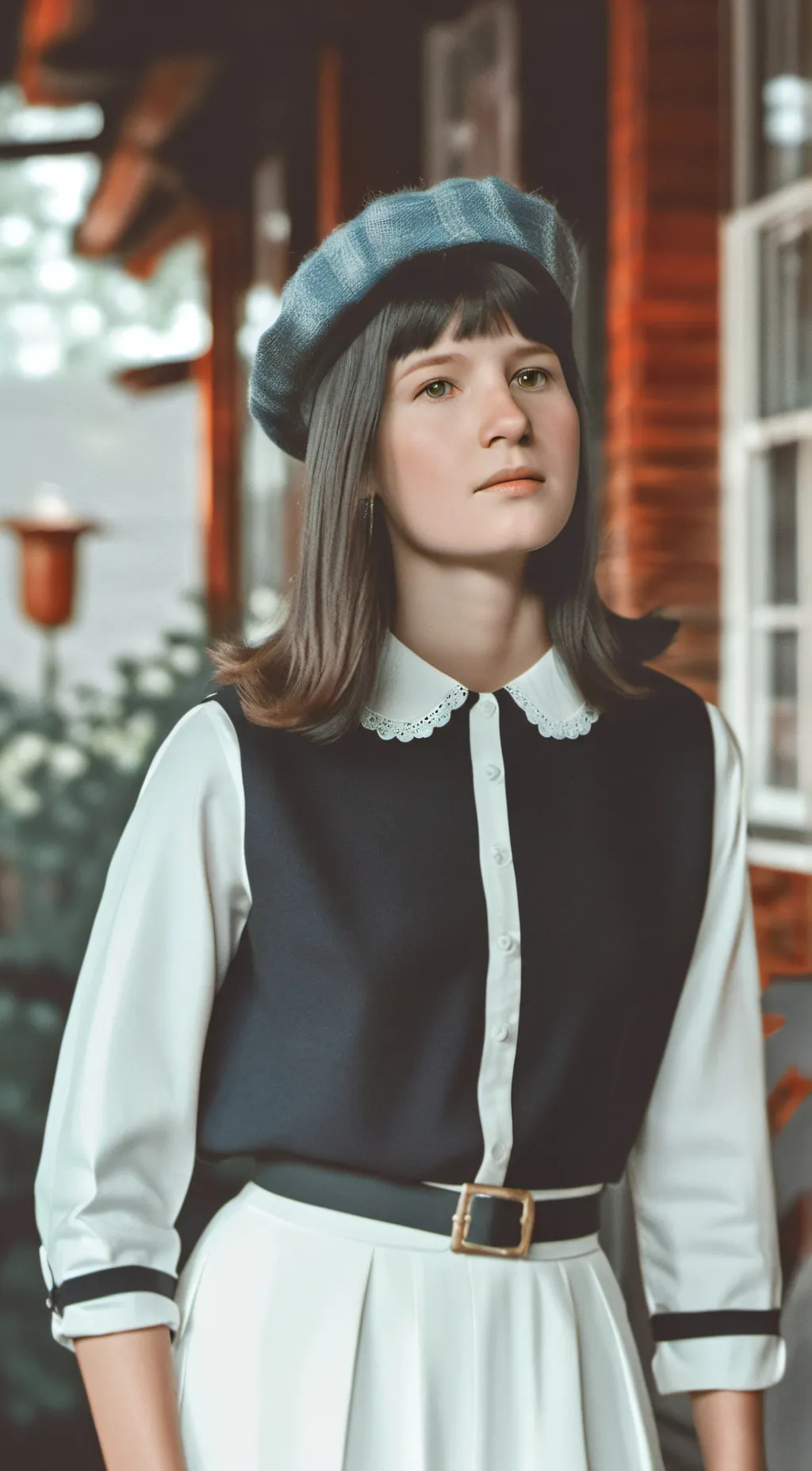 ai character: Friederika  background