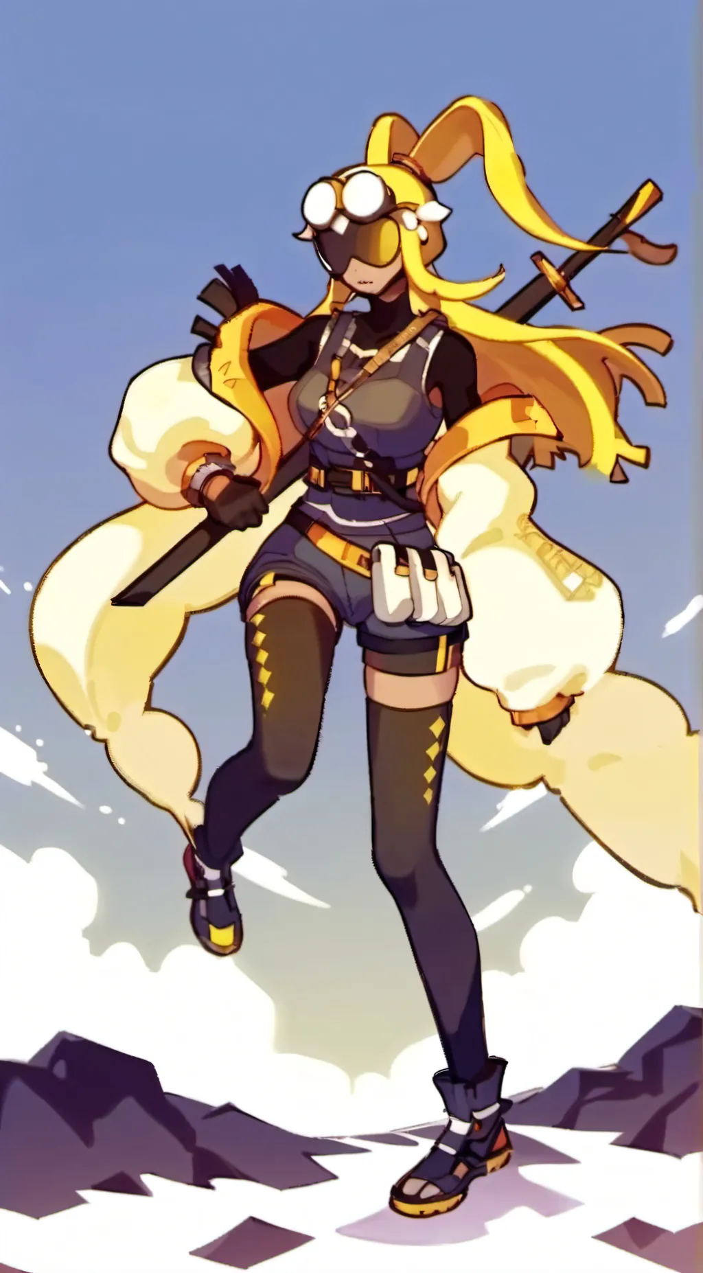 ai character: Mela background