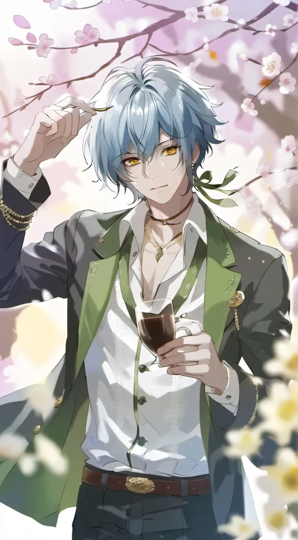 ai character: Pince Azura background