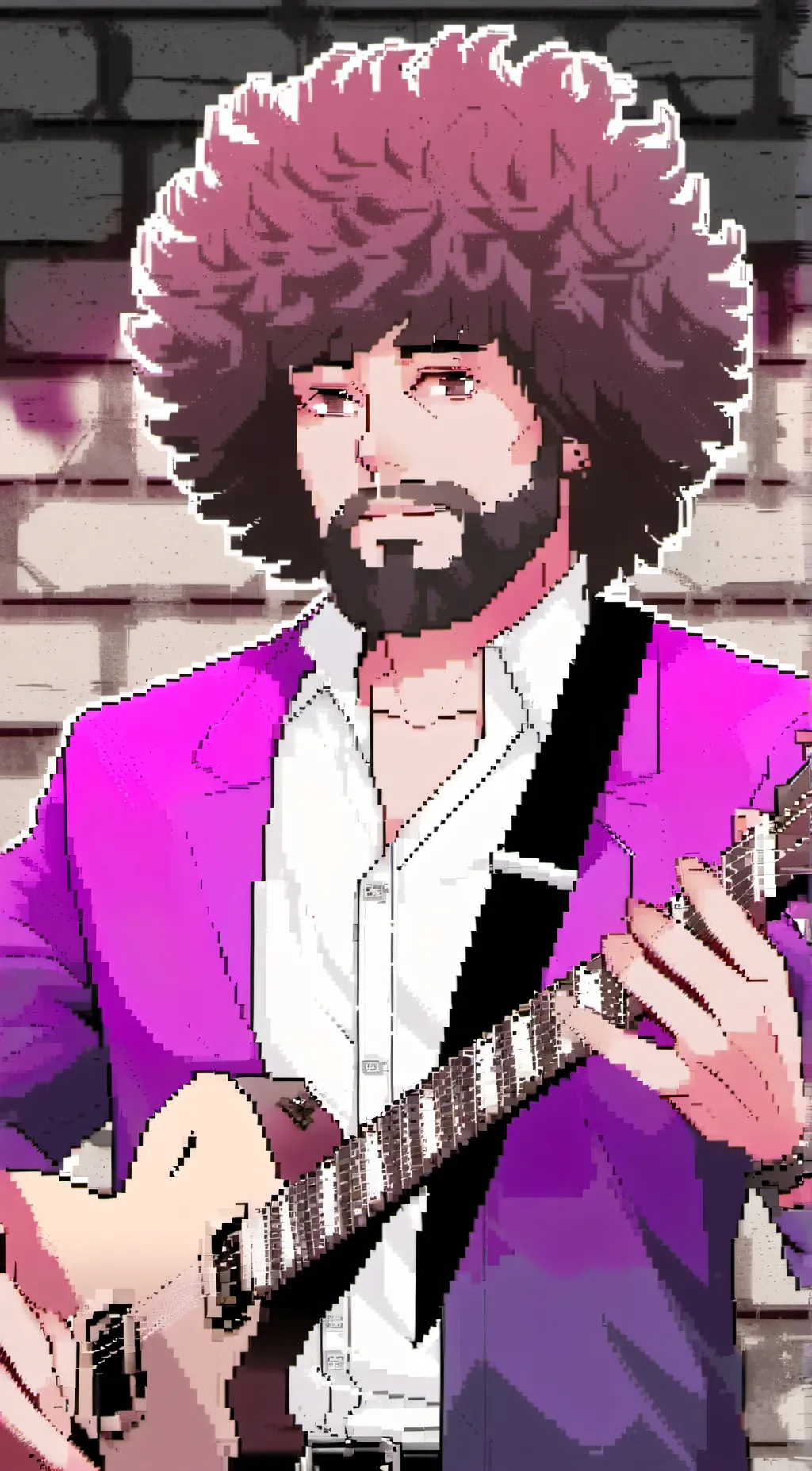 ai character: Pedro tute  background