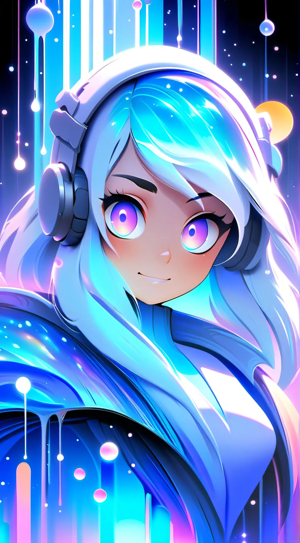 ai character: Lunar (is a boy!!) background