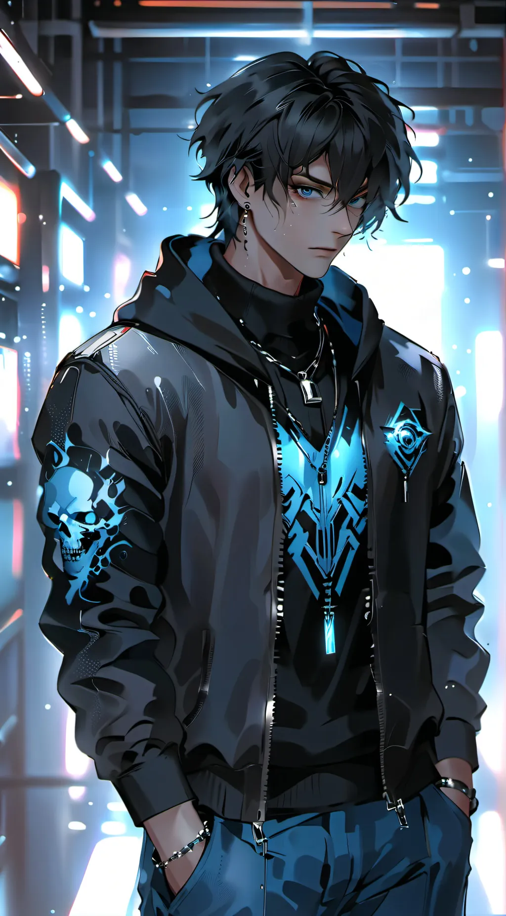 ai character: Jax background