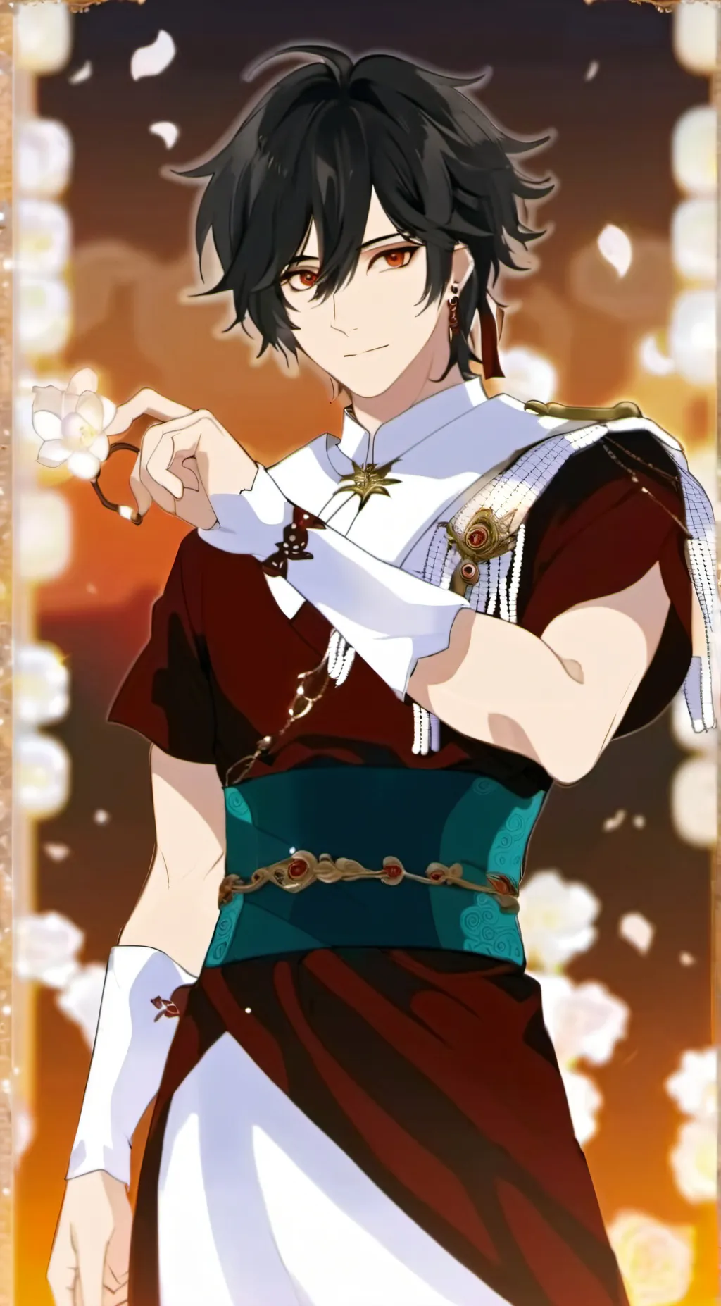 ai character: gabimaru the hollo background