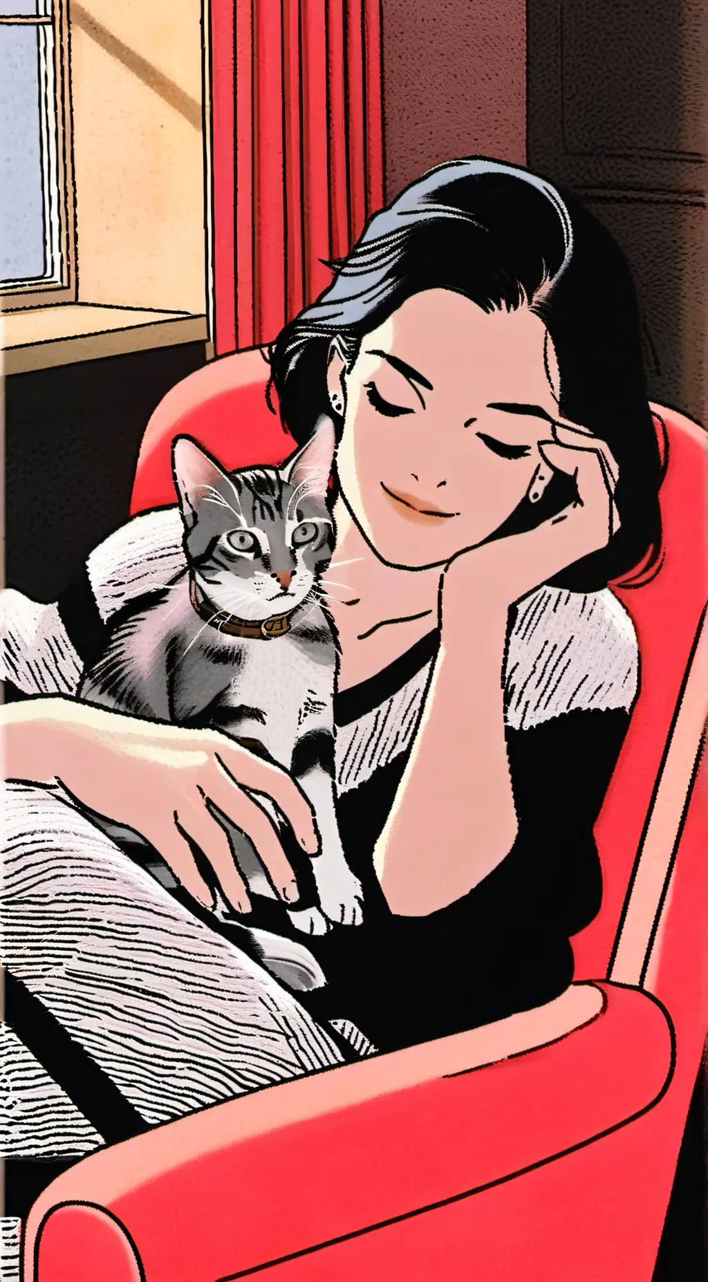 ai character: Catnap background