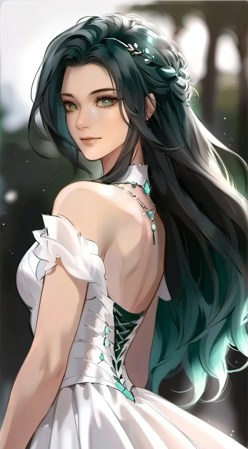 ai character: 𝒞𝑒𝓁𝒾𝓃𝑒 background