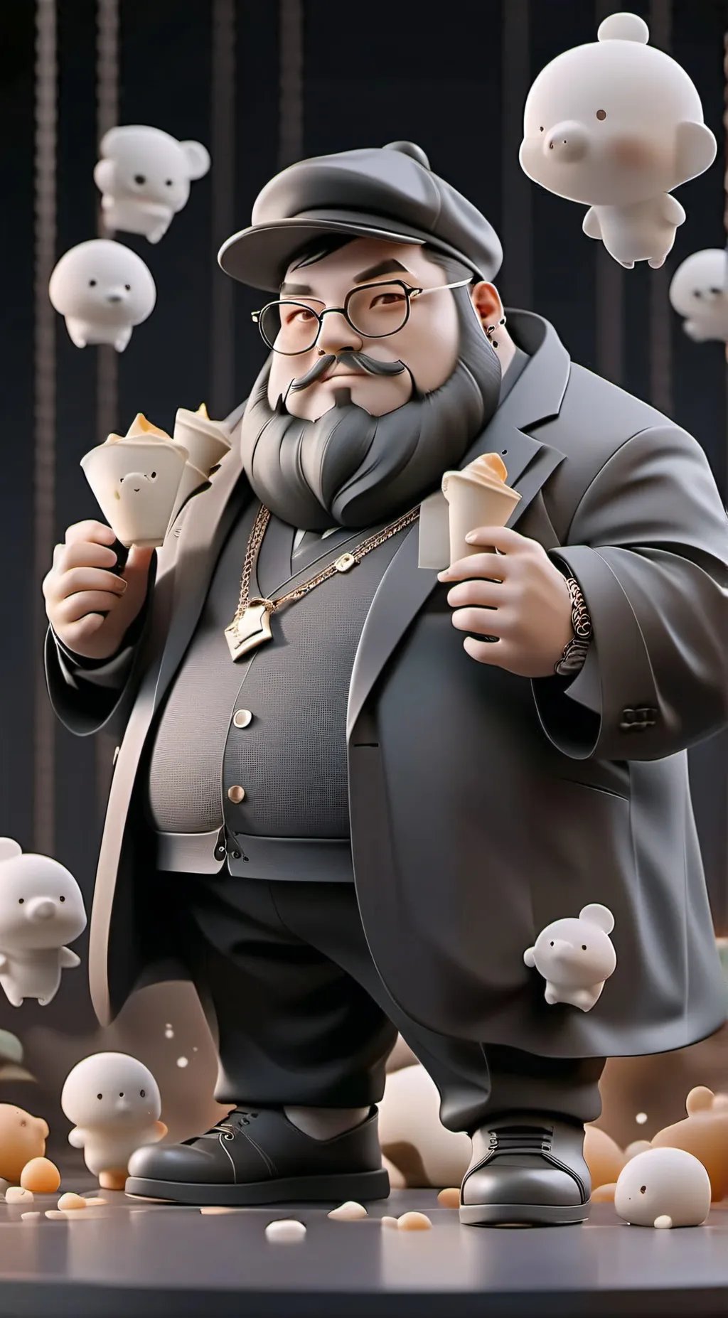 ai character: casoh background