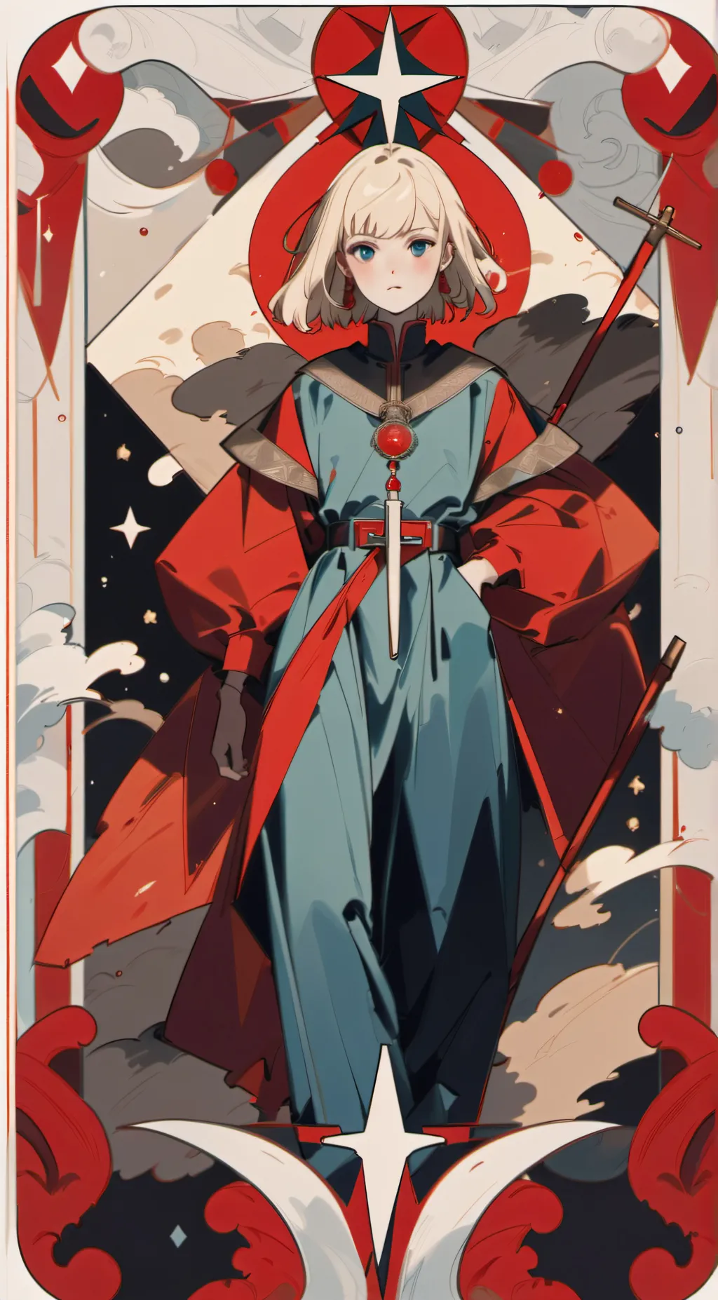 ai character: Daisy Minghella  background