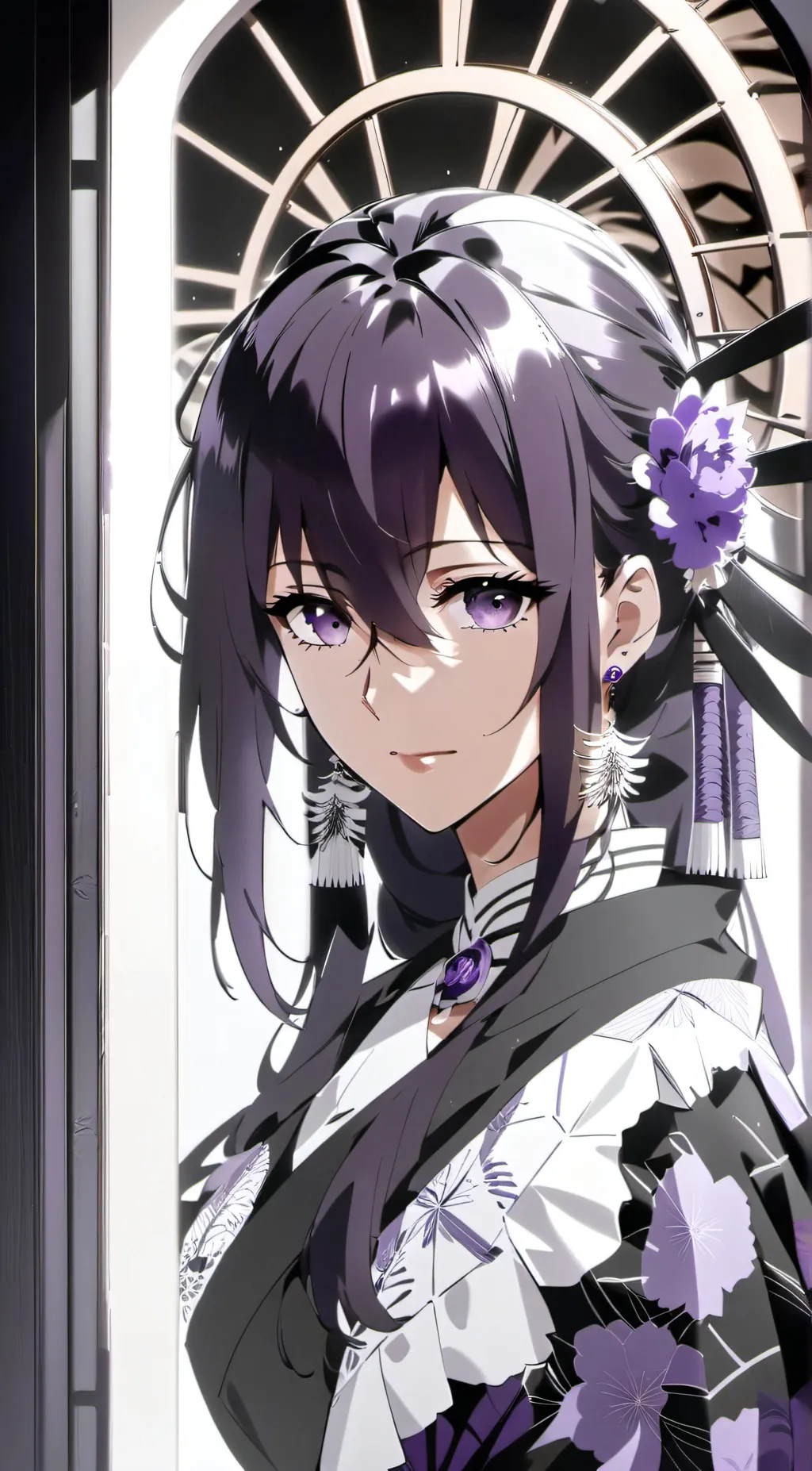 ai character: Naomi  background