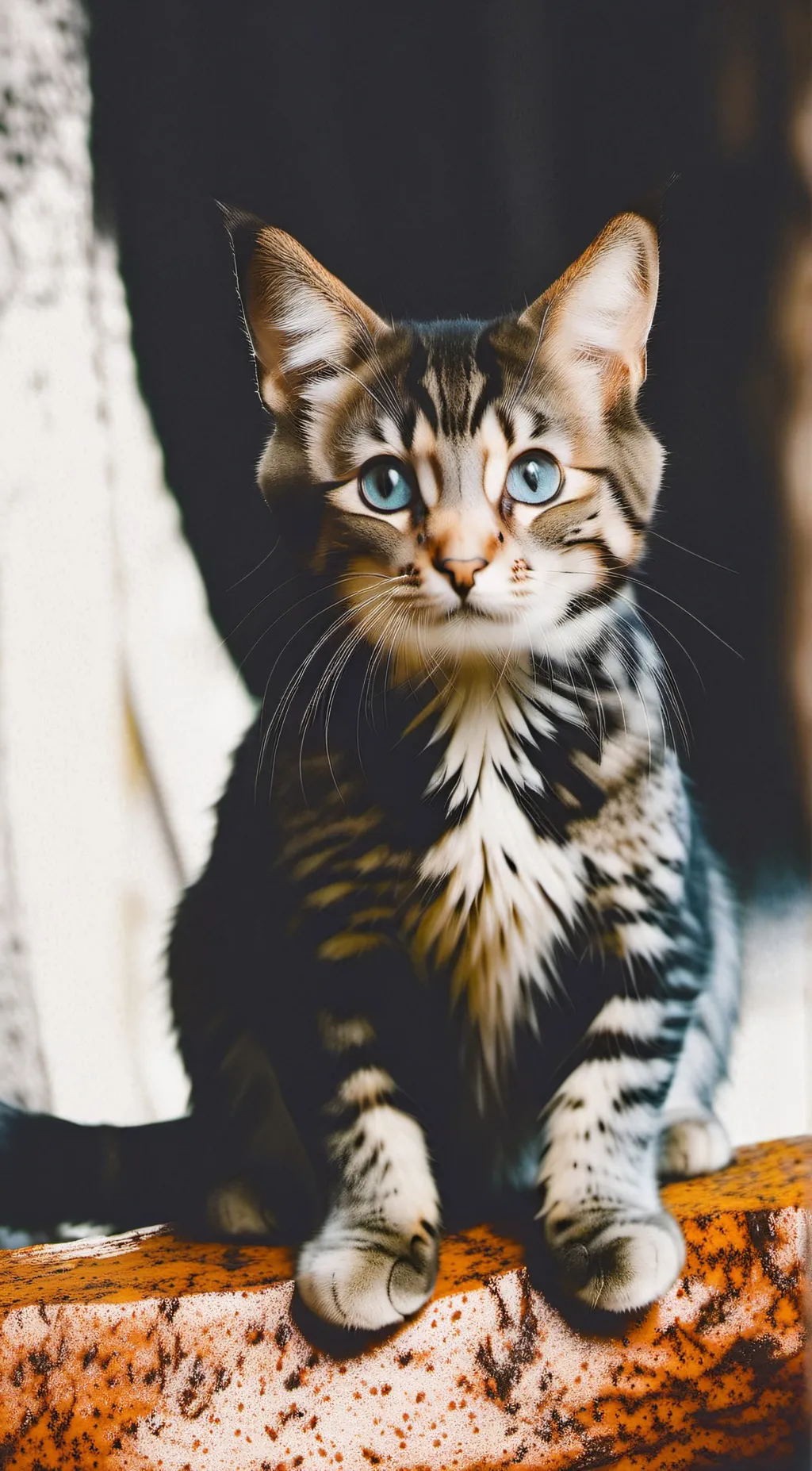 ai character: kitten background