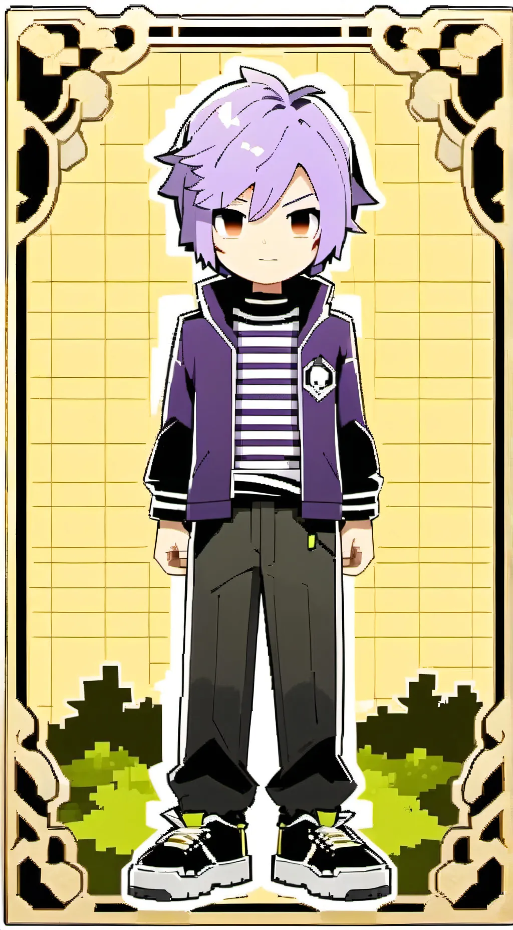 ai character: friend crew background