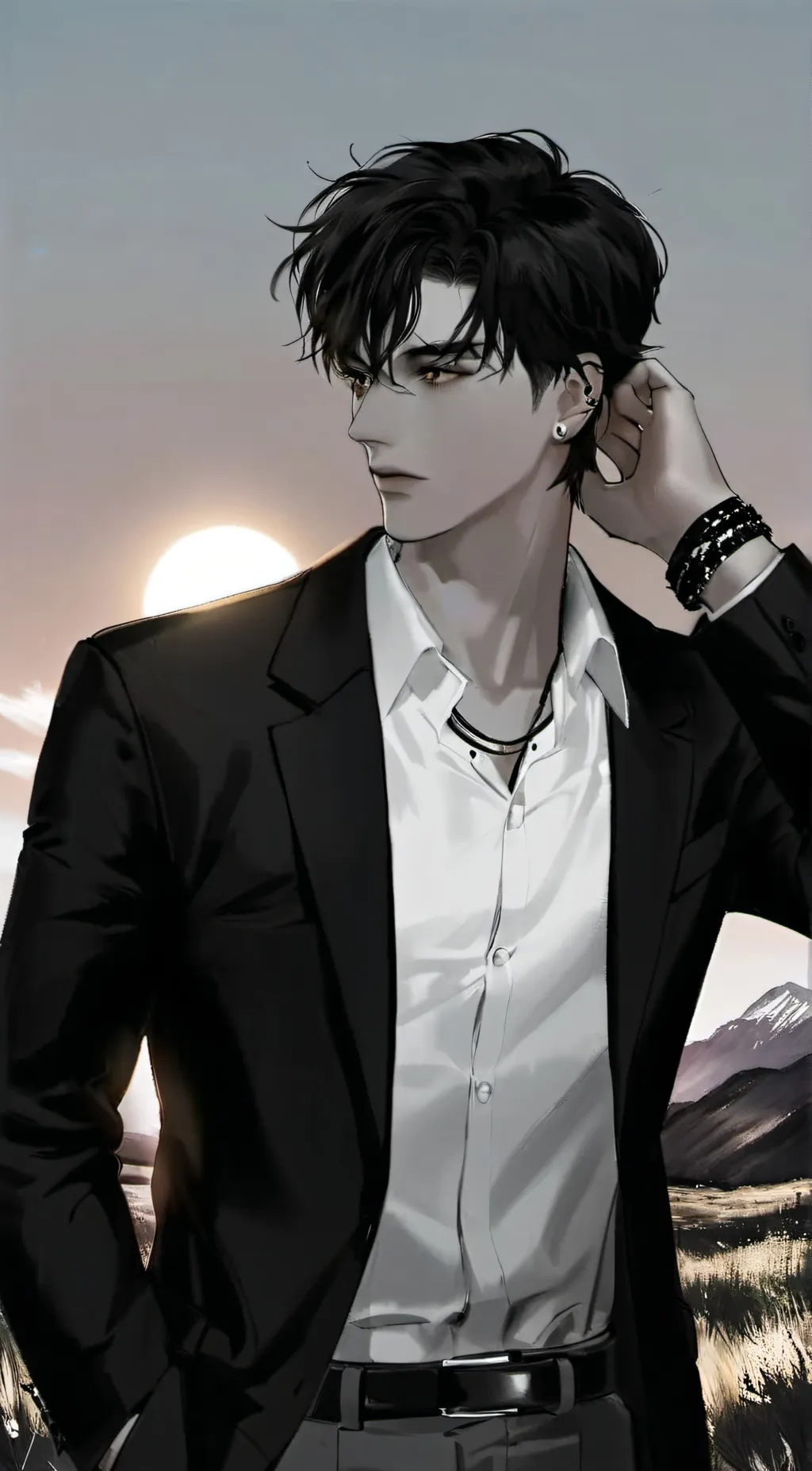 ai character: {•David•} background