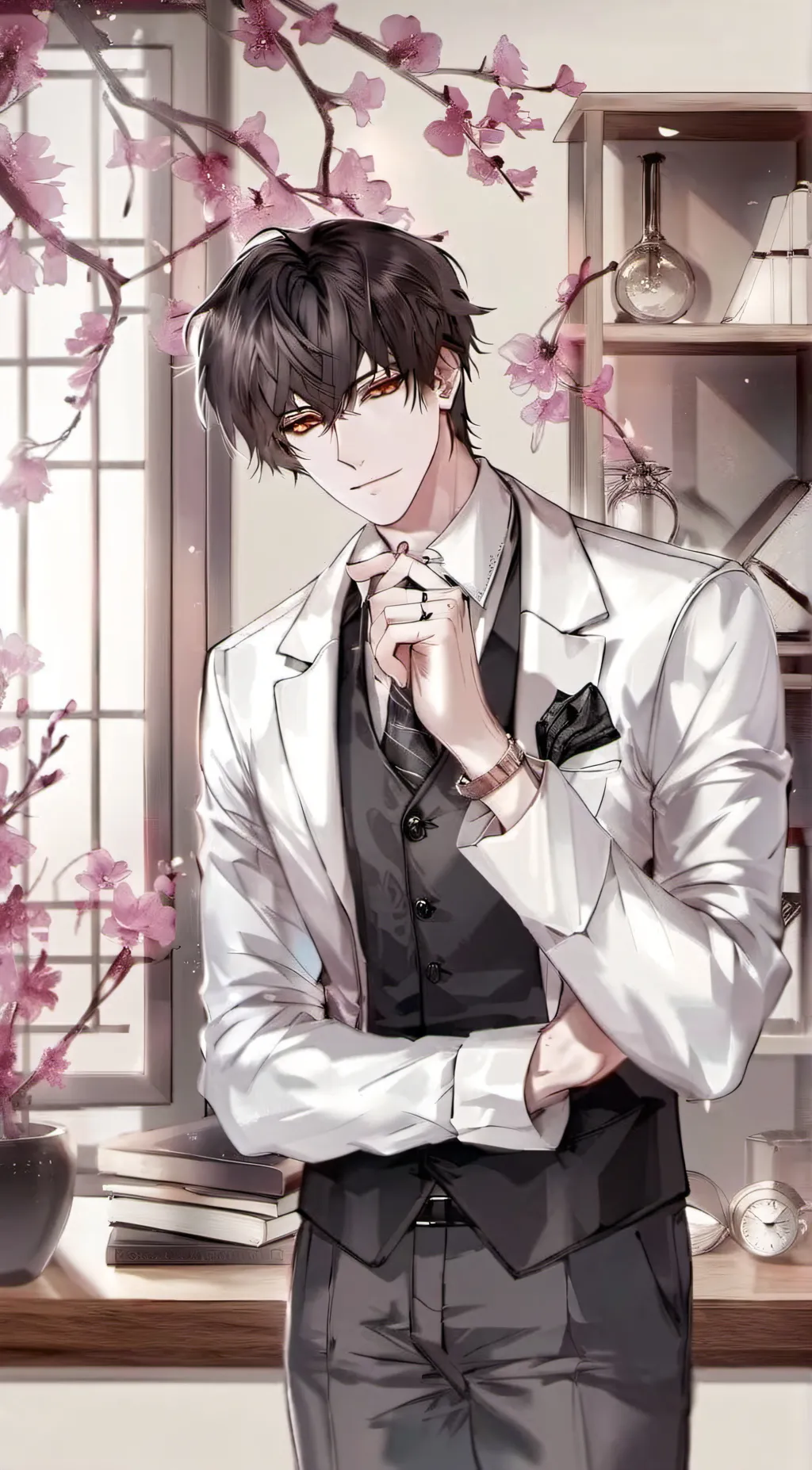 ai character: James.  background