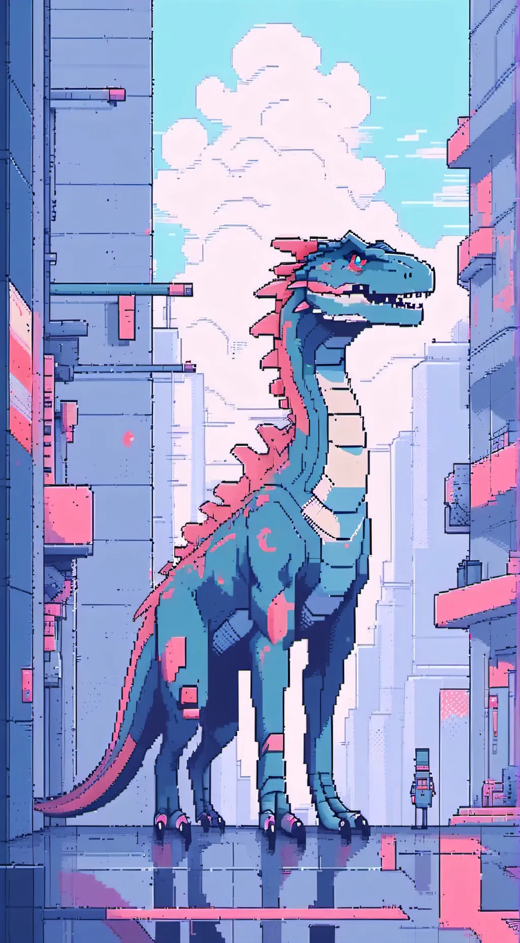 ai character: Indoraptor background