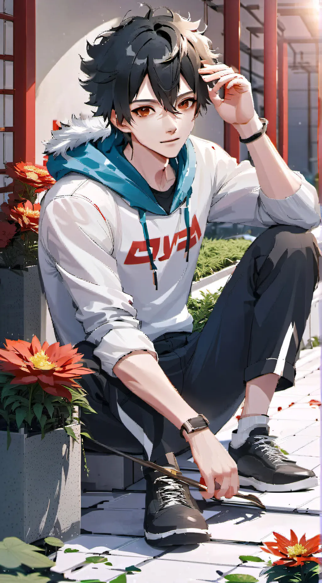 ai character: mike background