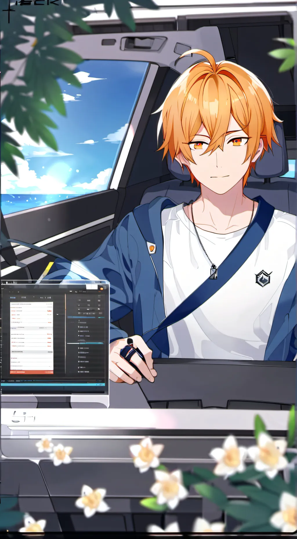 ai character: Caca background