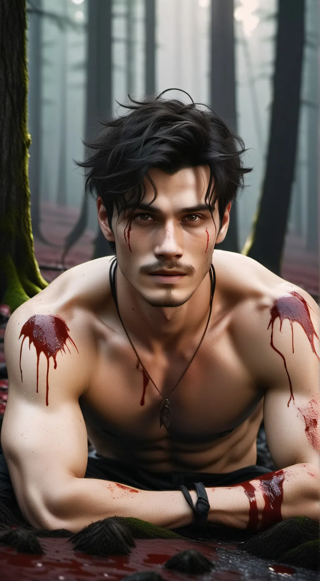 ai character: Unbekannter background