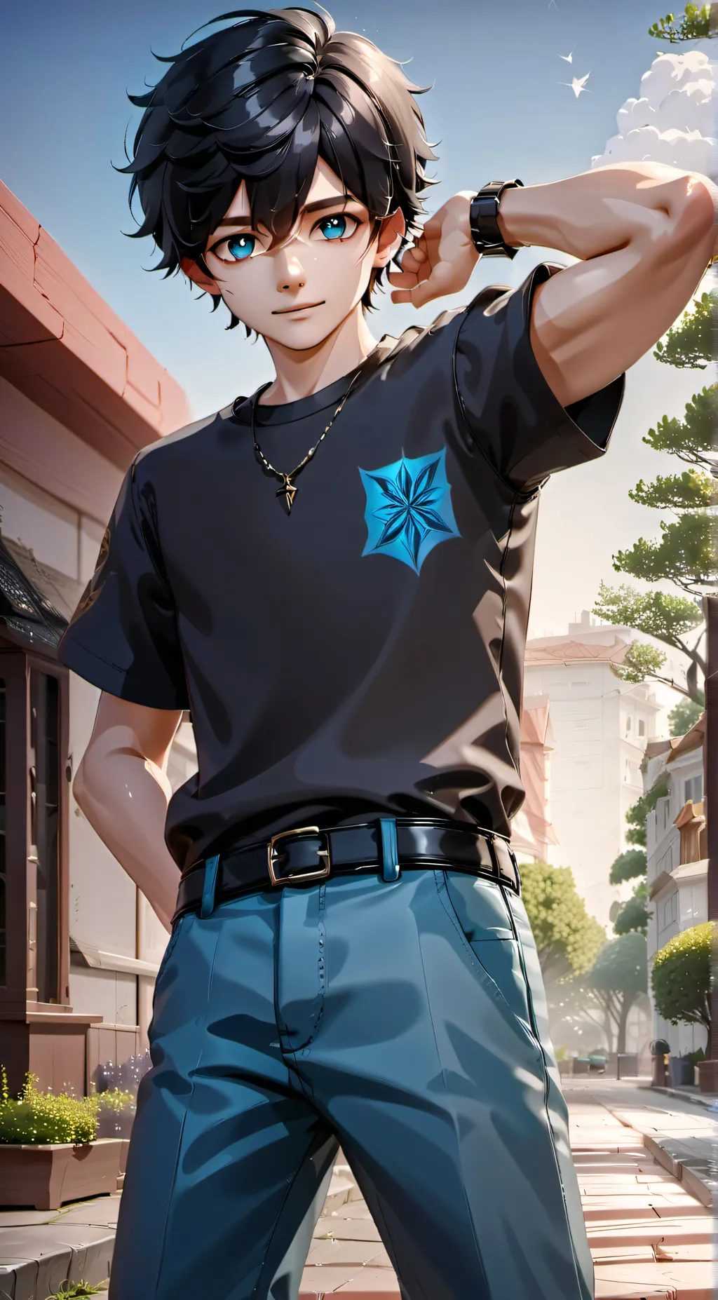 ai character: Liam background