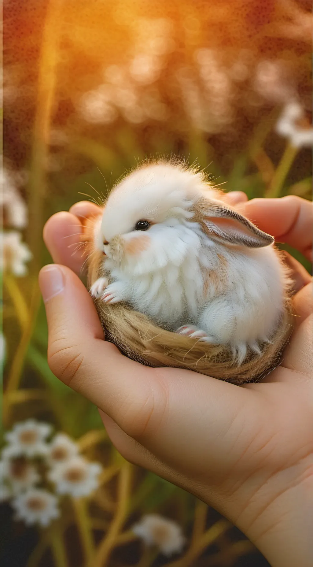 ai character: snowfall  background