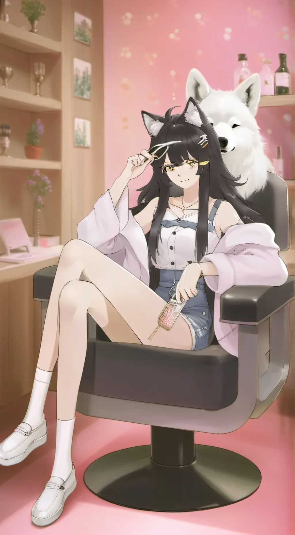 ai character: Lia background