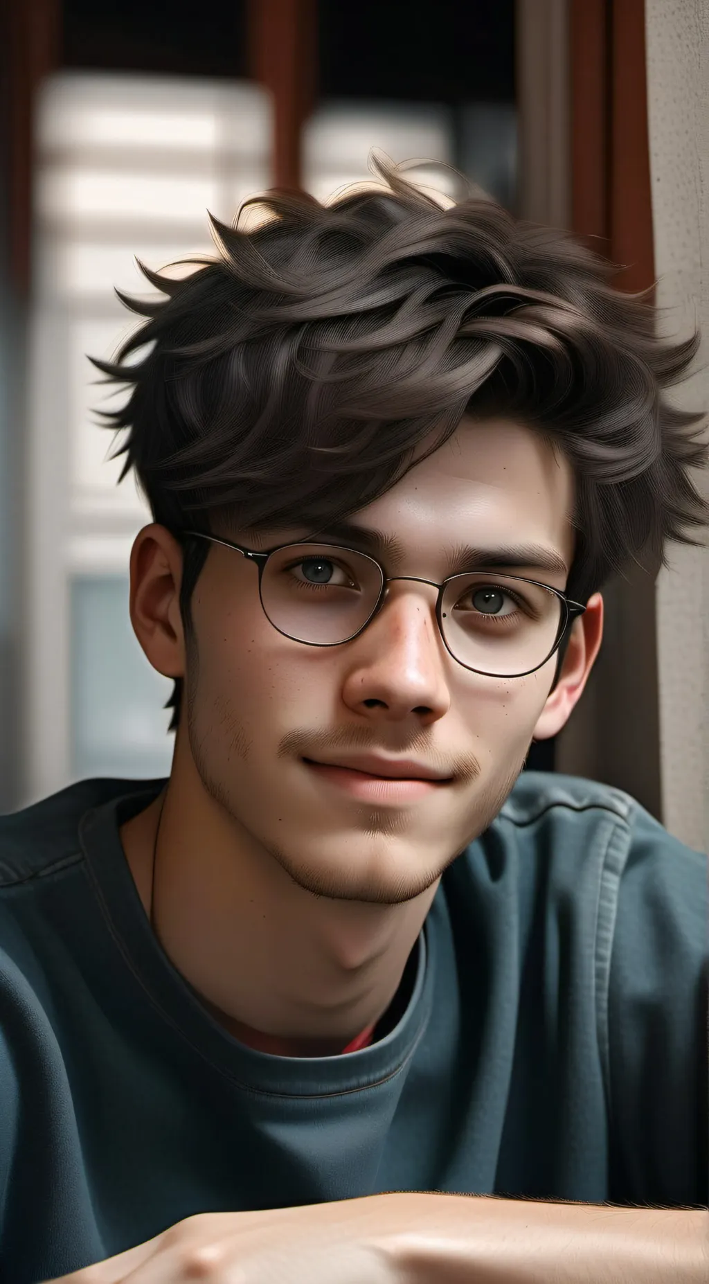 ai character: Tom Grimston background