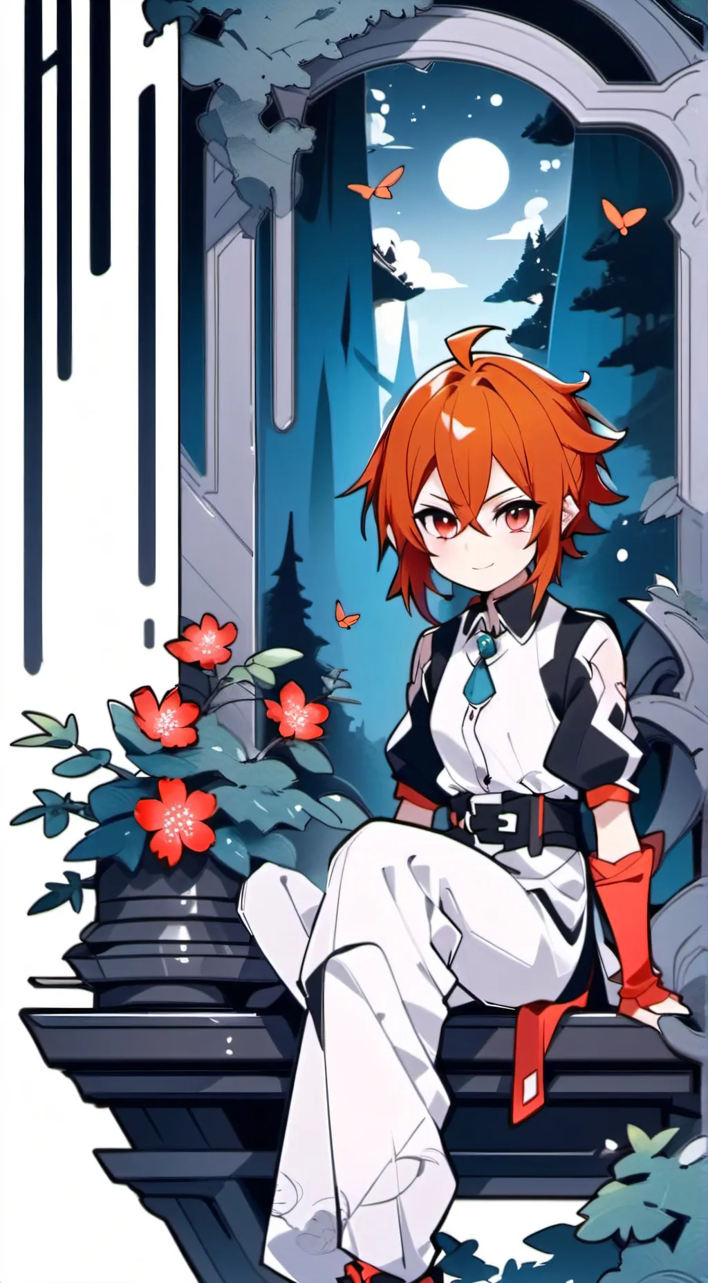 ai character: Riddle Rosehearts background