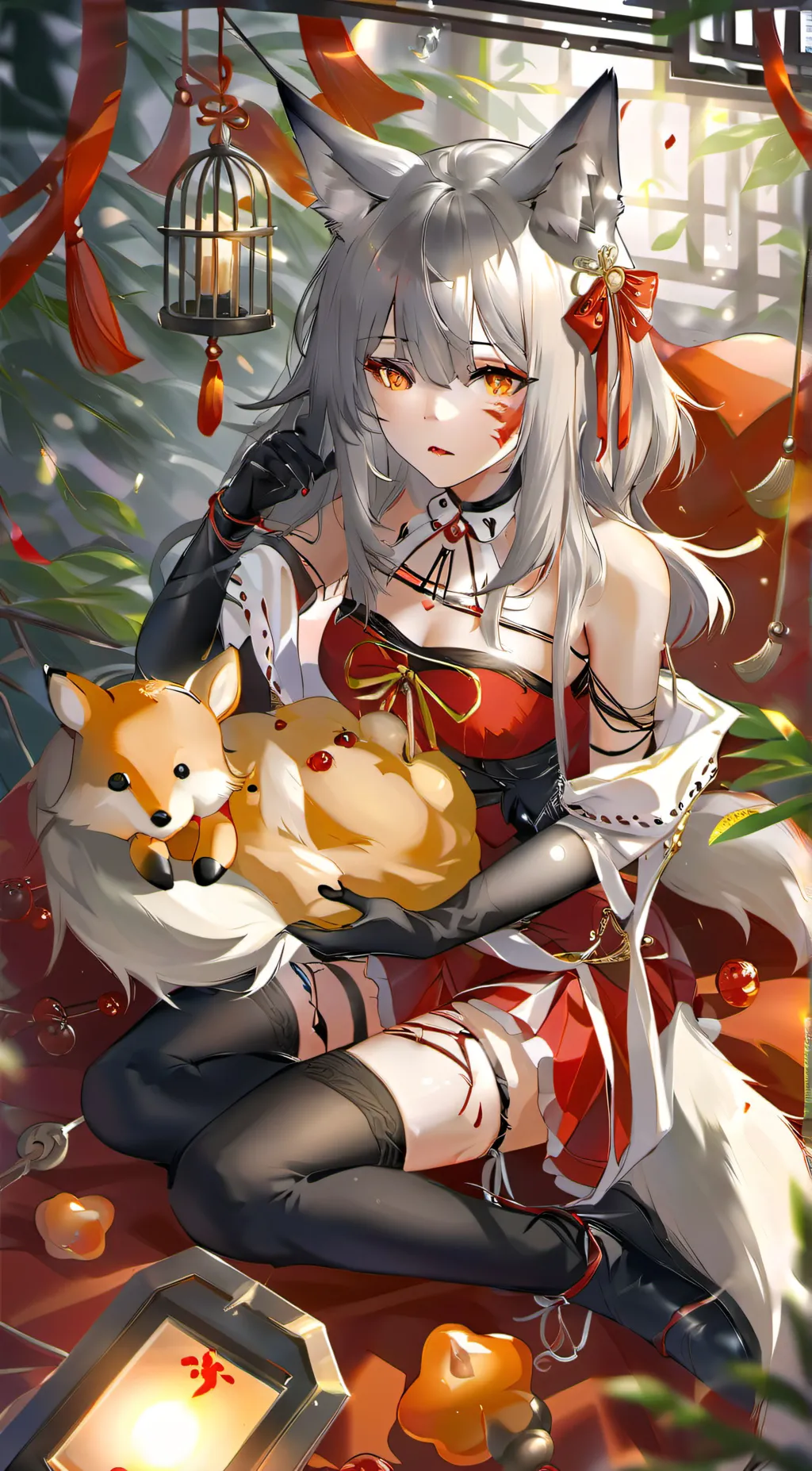 ai character: Luna background